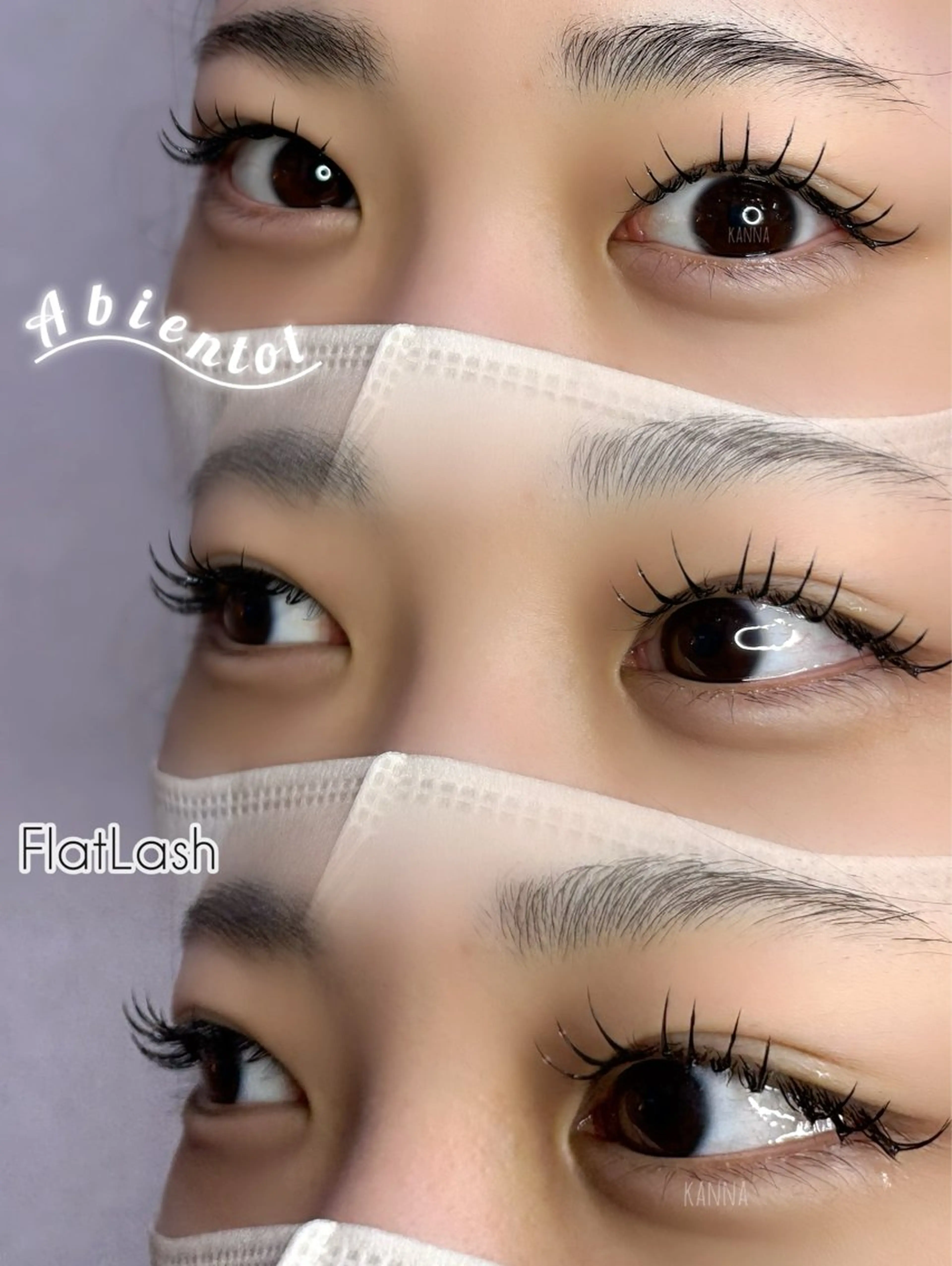 マツエク・マツパ Abientot Kannaのマツエク・マツパデザイン