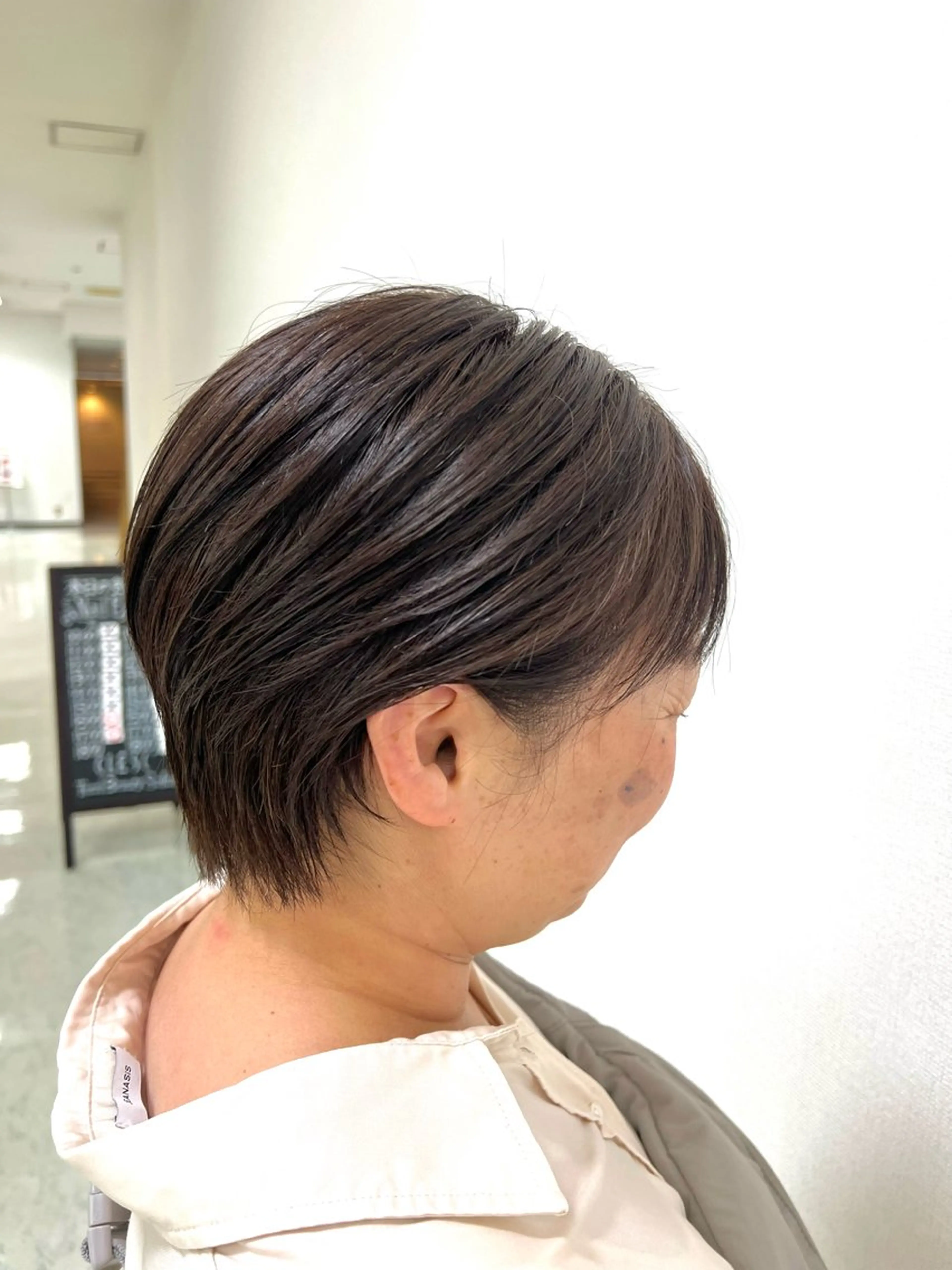 ショート 丸みショート ショートヘア カット 二宮 光広のヘアスタイル