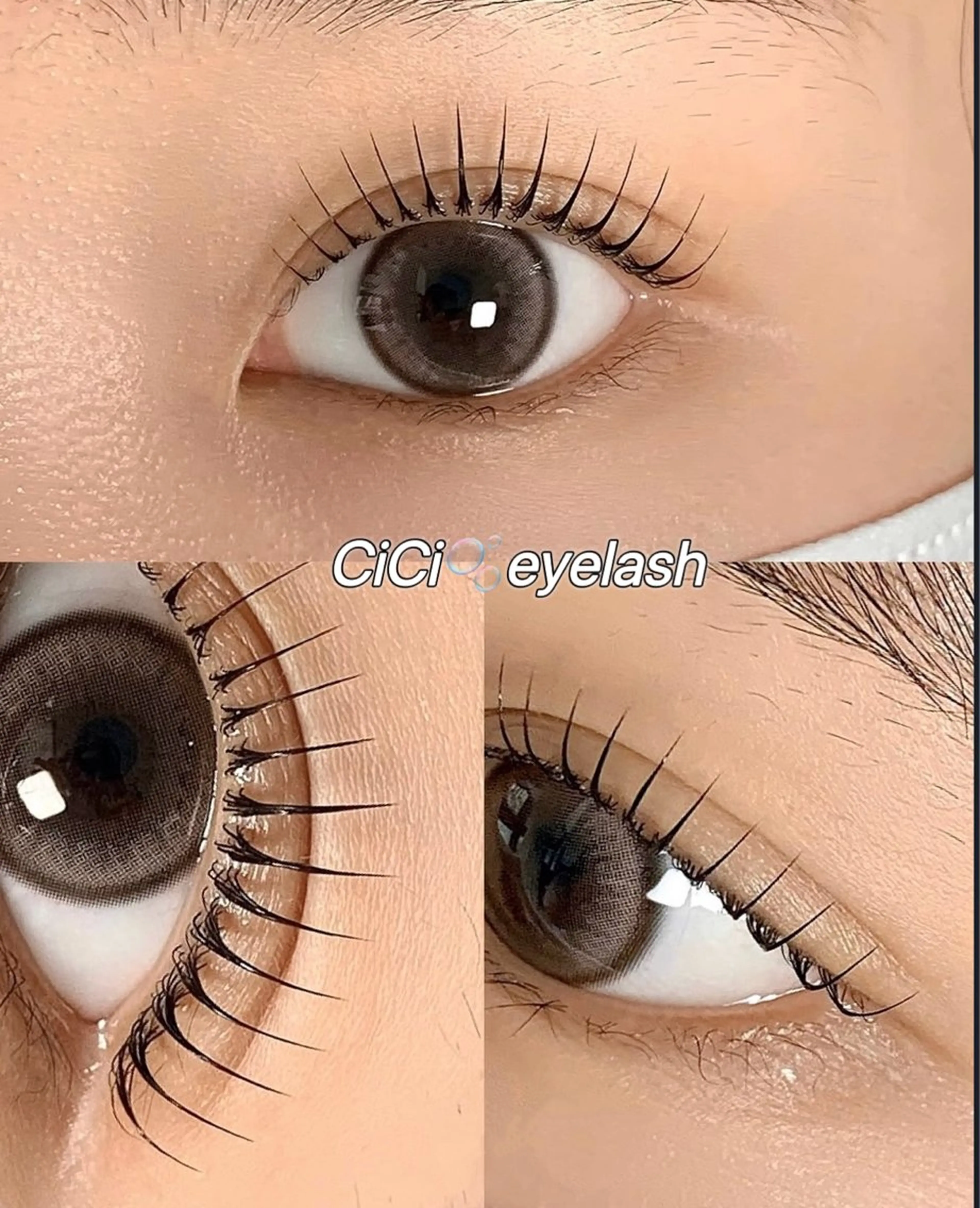 マツエク・マツパ 束感まつ毛 韓国風マツエク まつげパーマ マツパ CiCi🫧 eyelashのマツエク・マツパデザイン