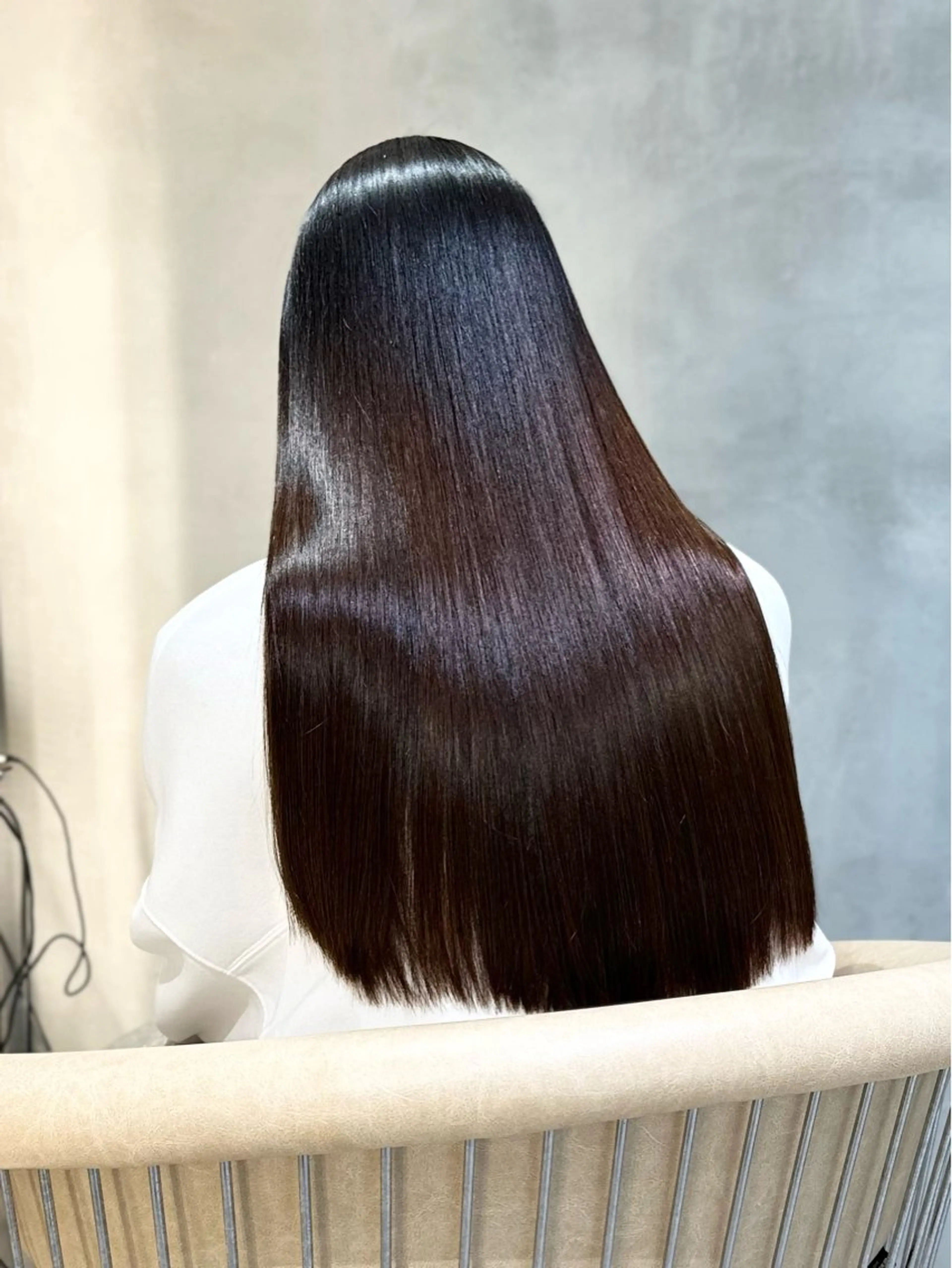 ロング カット 縮毛矯正 トリートメント R'eel所属・ボブ／髪質改善 ／銀座のヘアスタイル