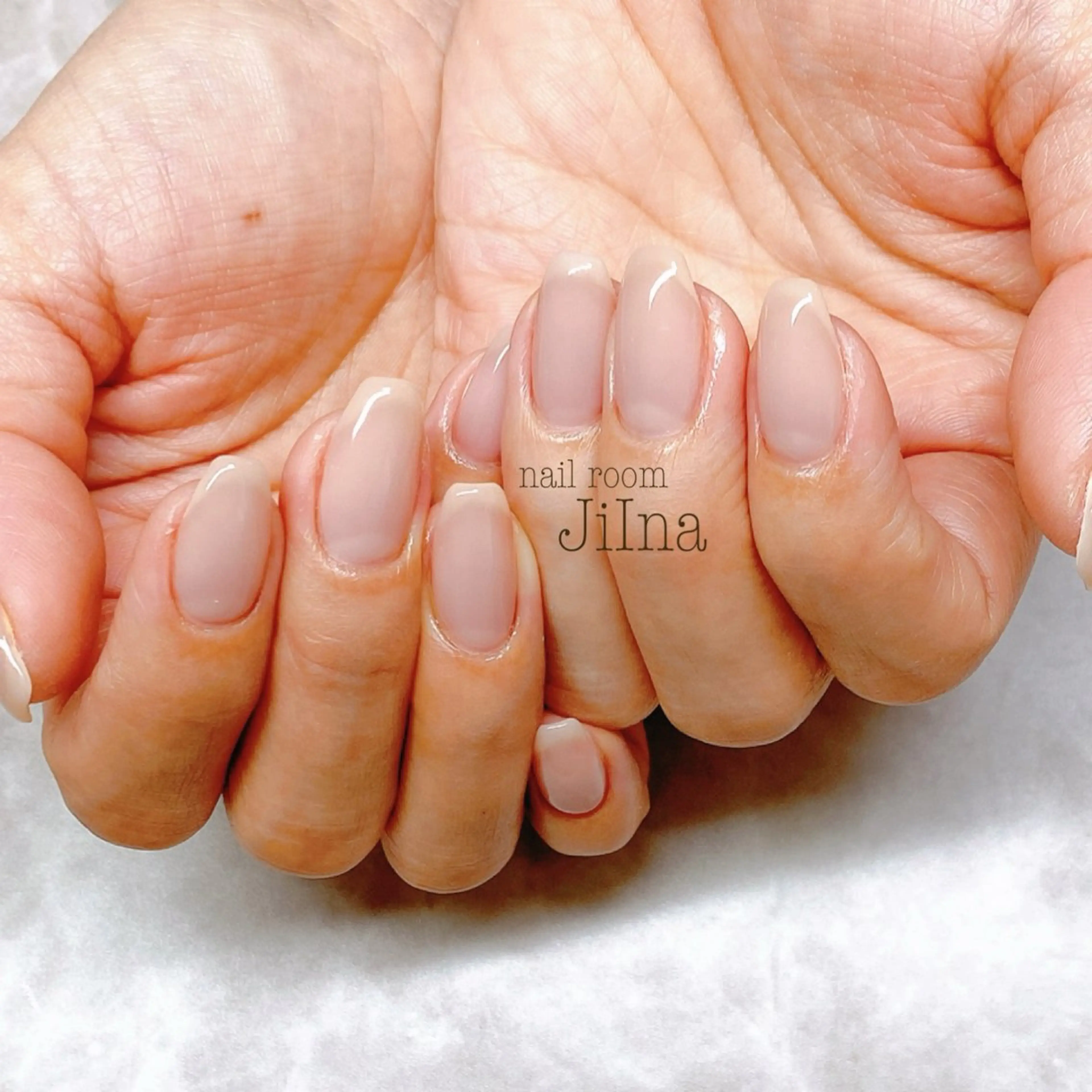 ネイル ワンカラーネイル JiIna nailのネイルデザイン