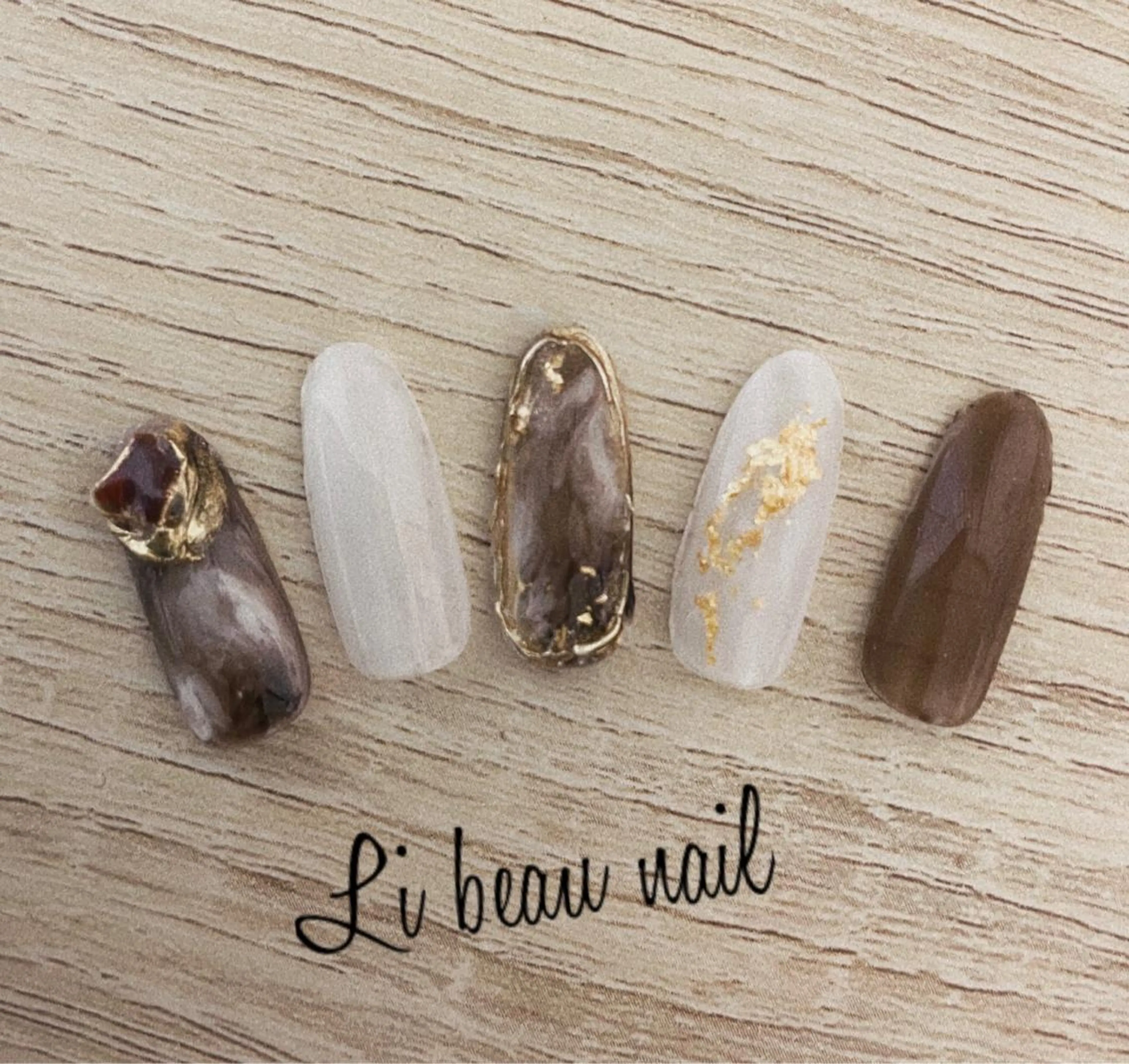 ネイル ハンドネイル Li beau nailのネイルデザイン