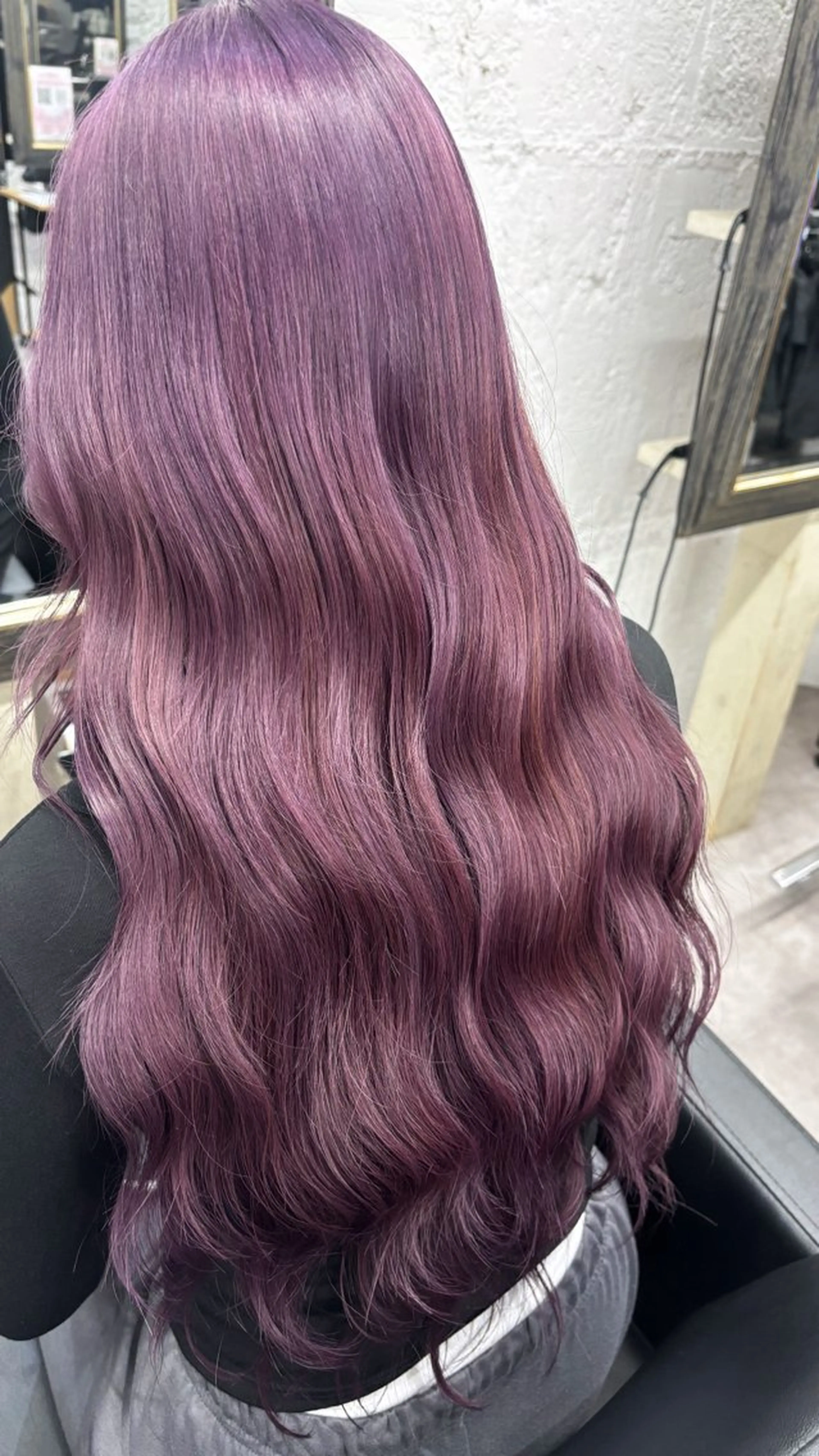 ロング カラー ハイトーン/ダブル カラー/akihoのヘアスタイル