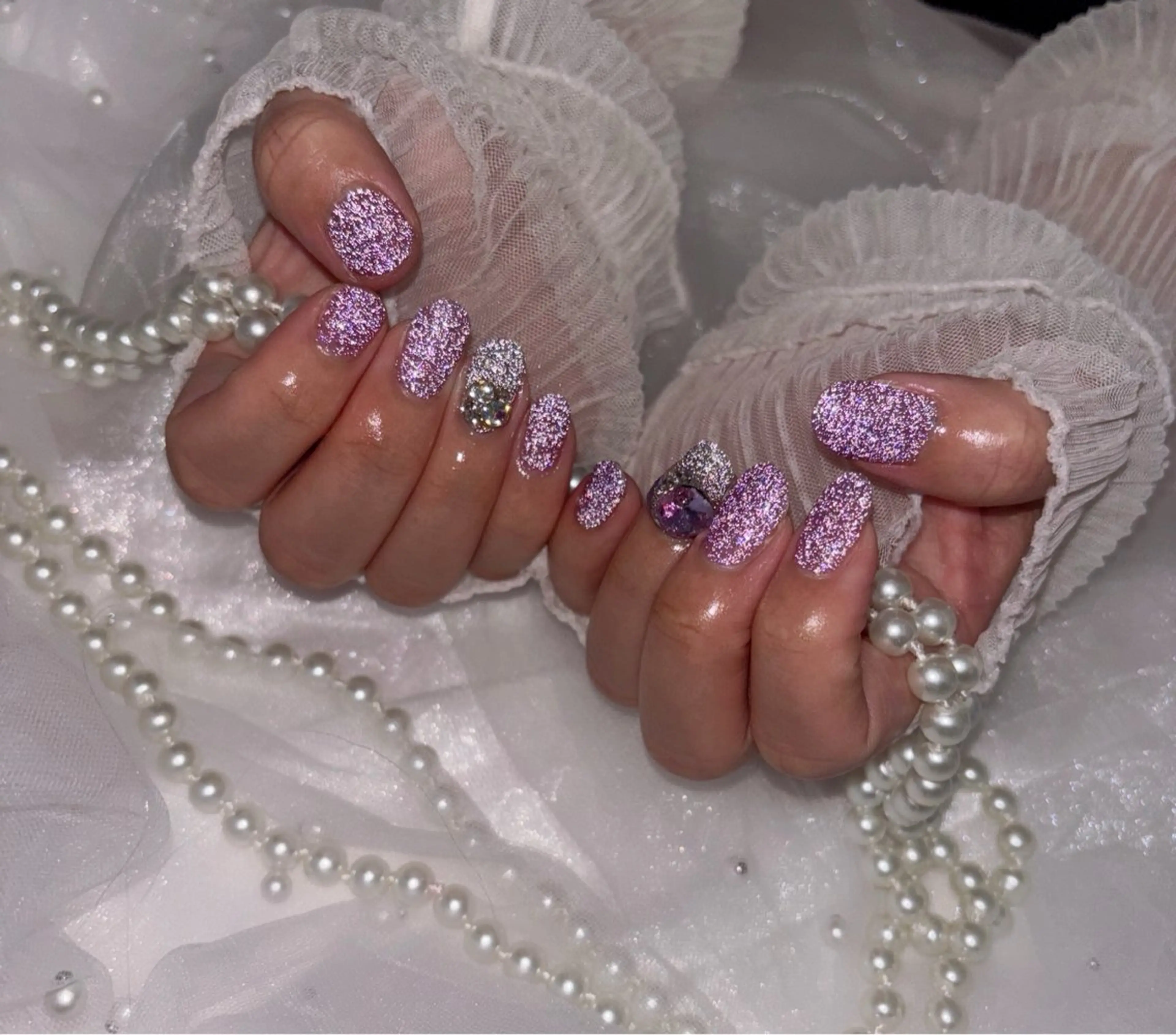 ネイル フラッシュネイル ハンドネイル Nail Salon macherieのネイルデザイン