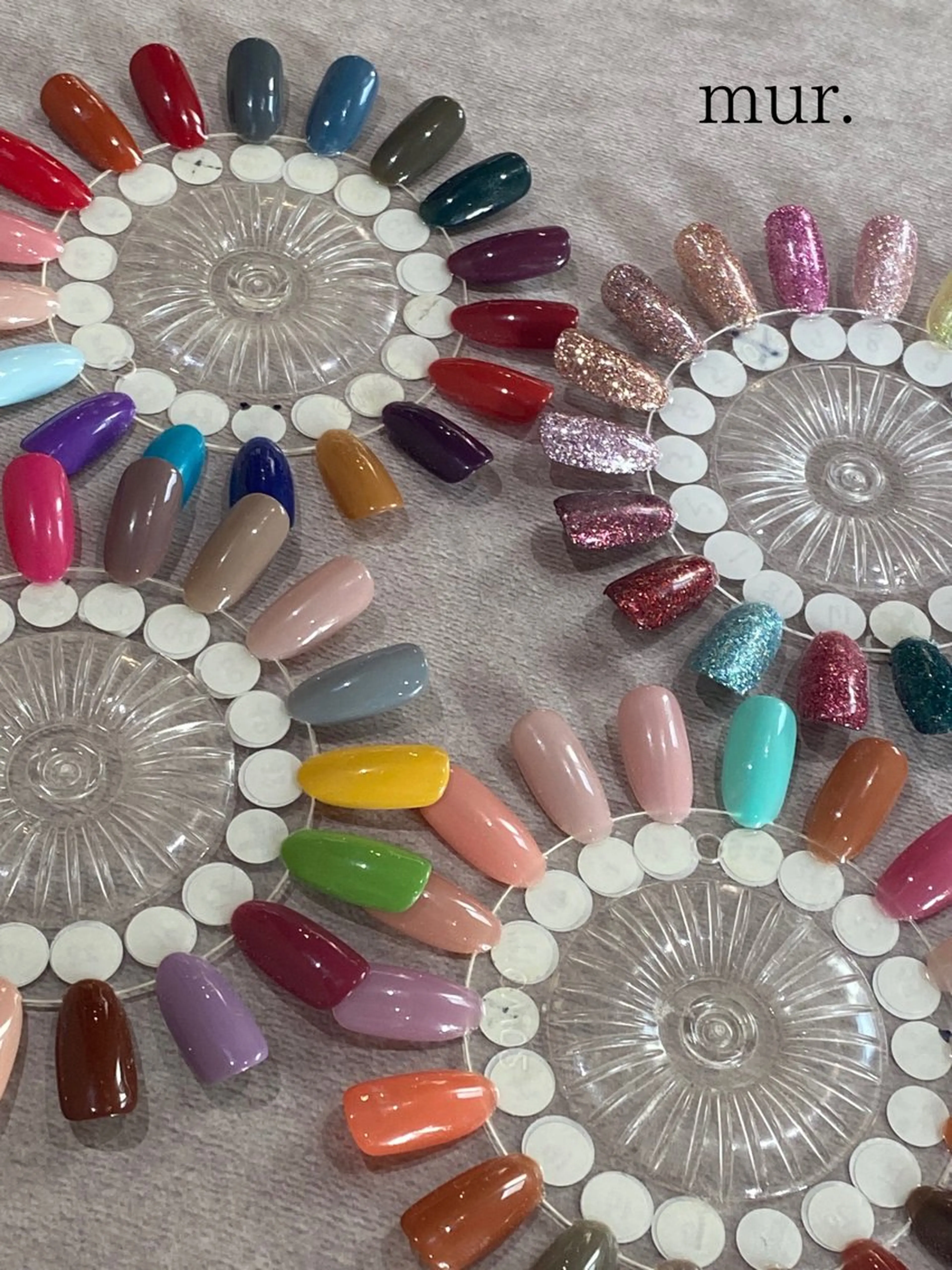 ネイル フットネイル ジェルネイル ワンカラーネイル シンプルネイル nail salon　mur.所属・mur. harukaのネイルデザイン