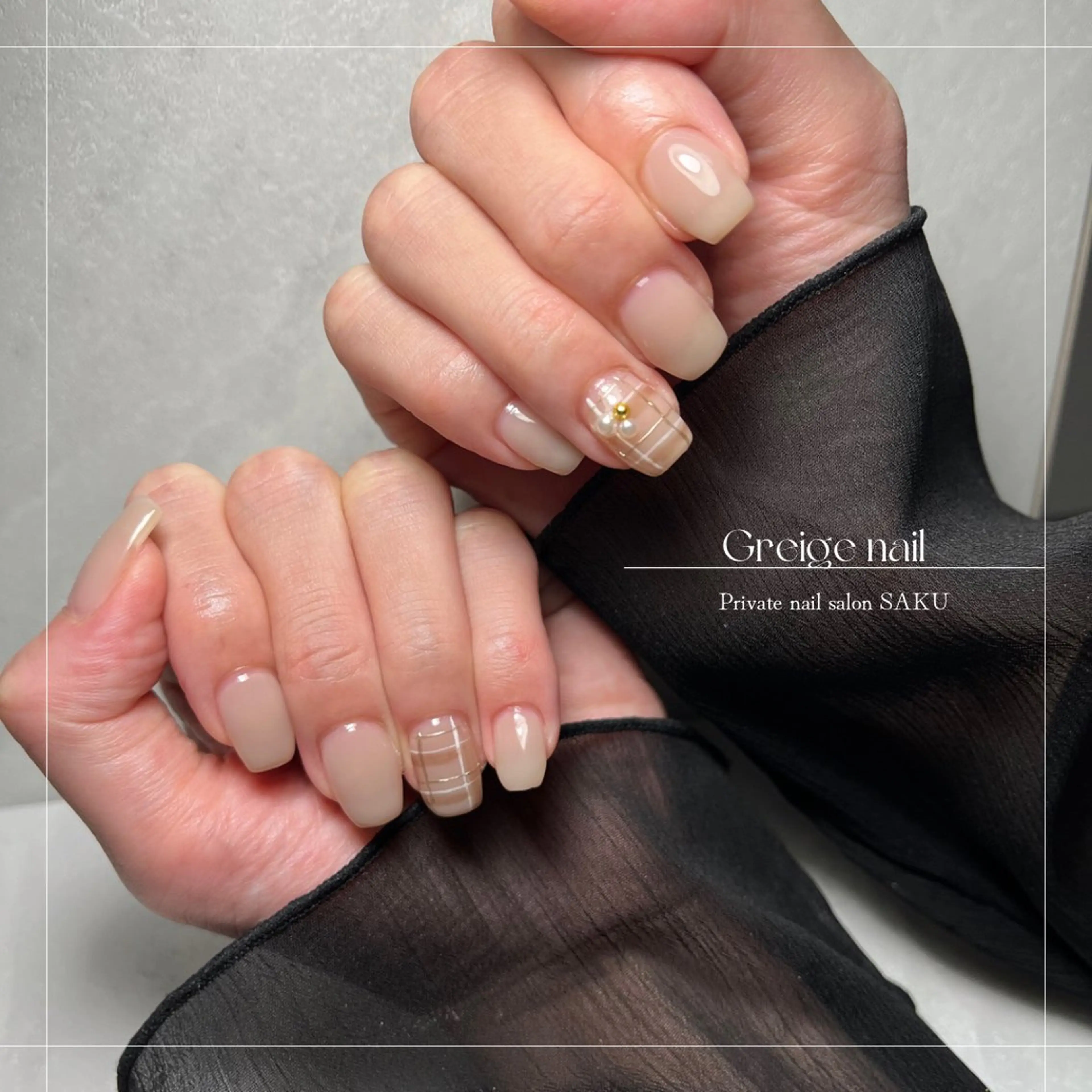 ネイル ハンドネイル SAKU  nail[サクネイル]所属・SAKU nail 作島茜のネイルデザイン