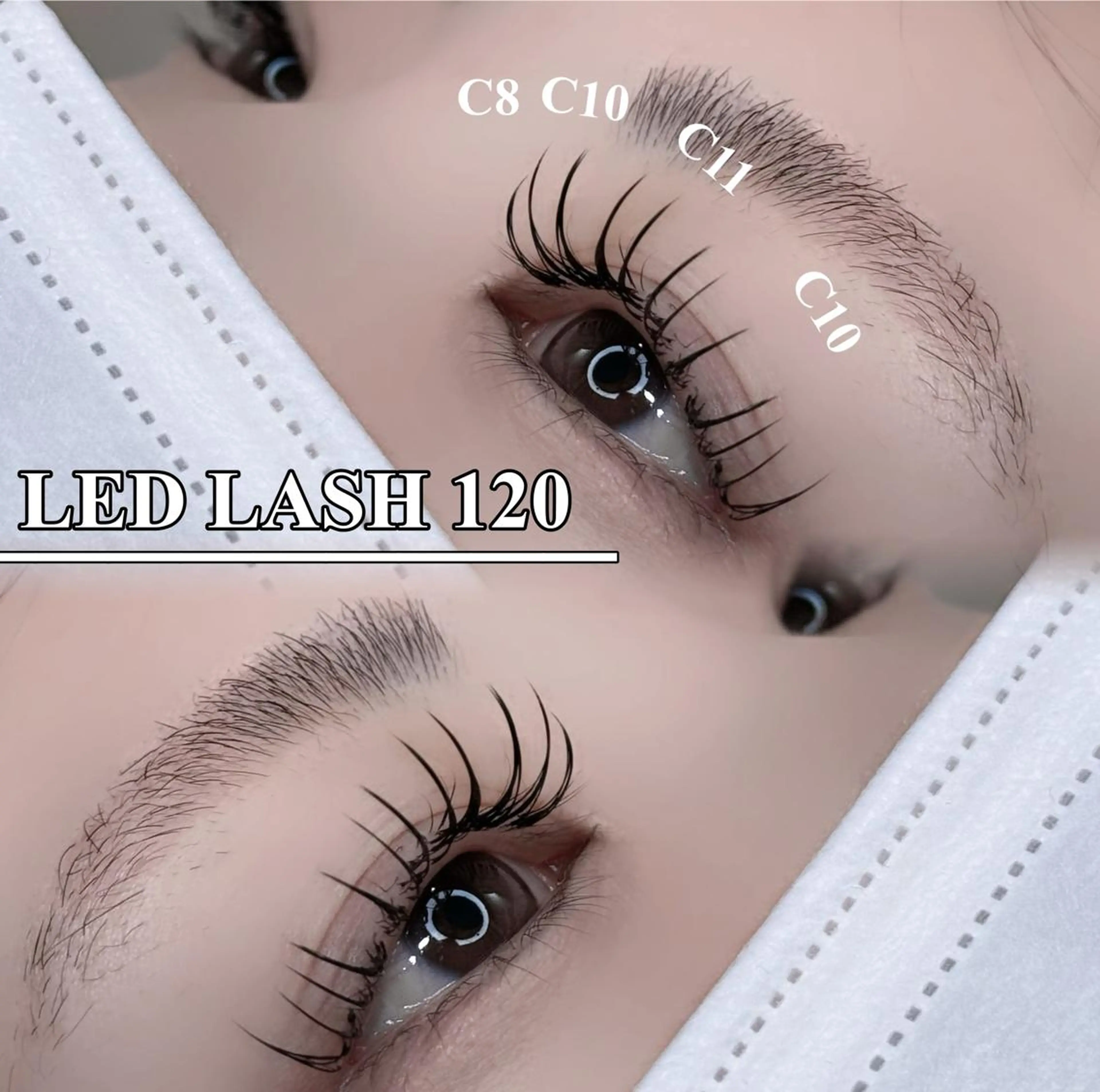 マツエク・マツパ マツエク Enchante 京都河原町のマツエク・マツパデザイン