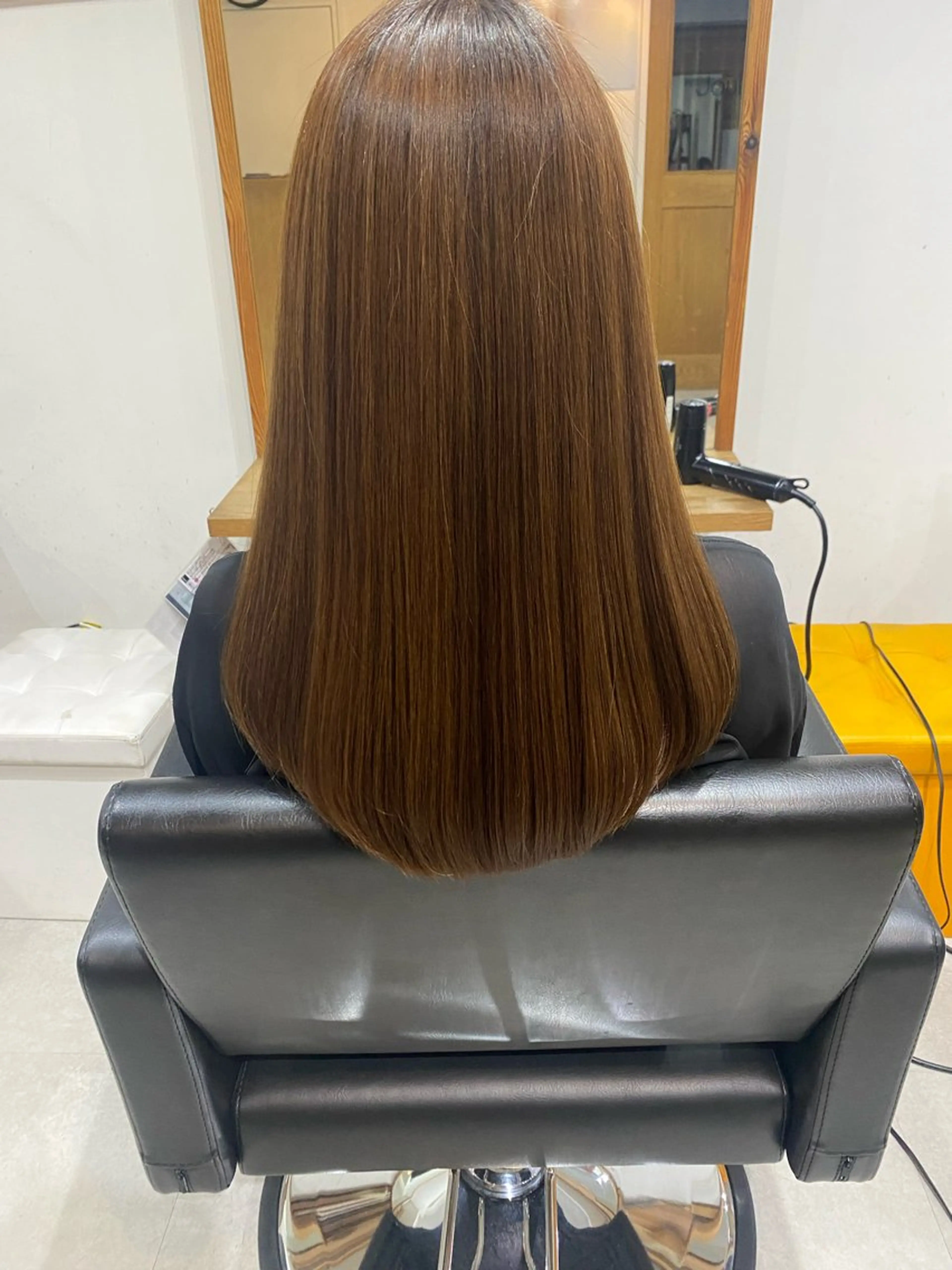 ロング 銀座⚜️【脱白髪染め 美髪矯正】トグチのヘアスタイル