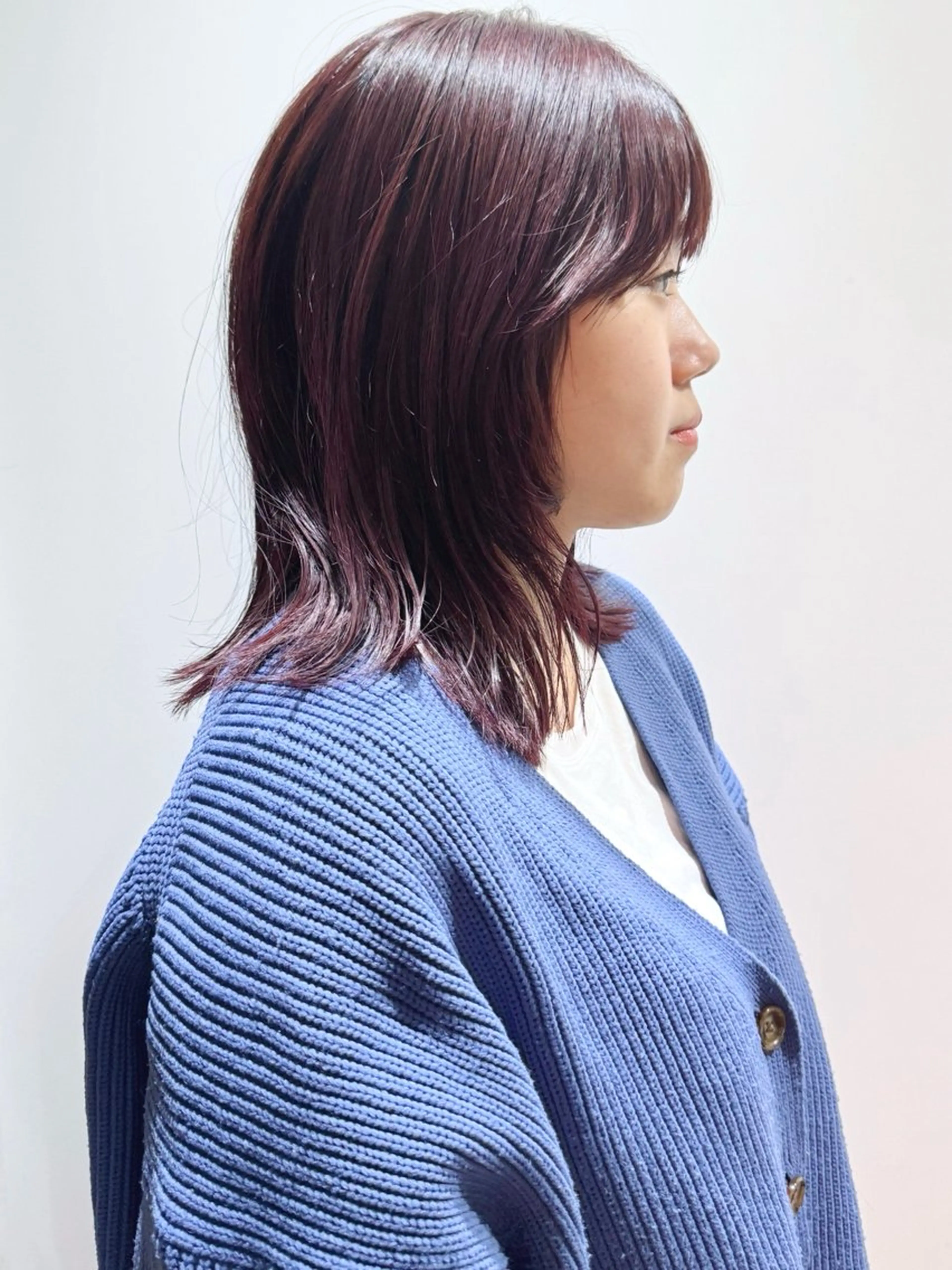 ミディアム モリオフロムロンドン原宿本店所属・ショート/ボブ/ハイ トーン/Nanahaのヘアスタイル