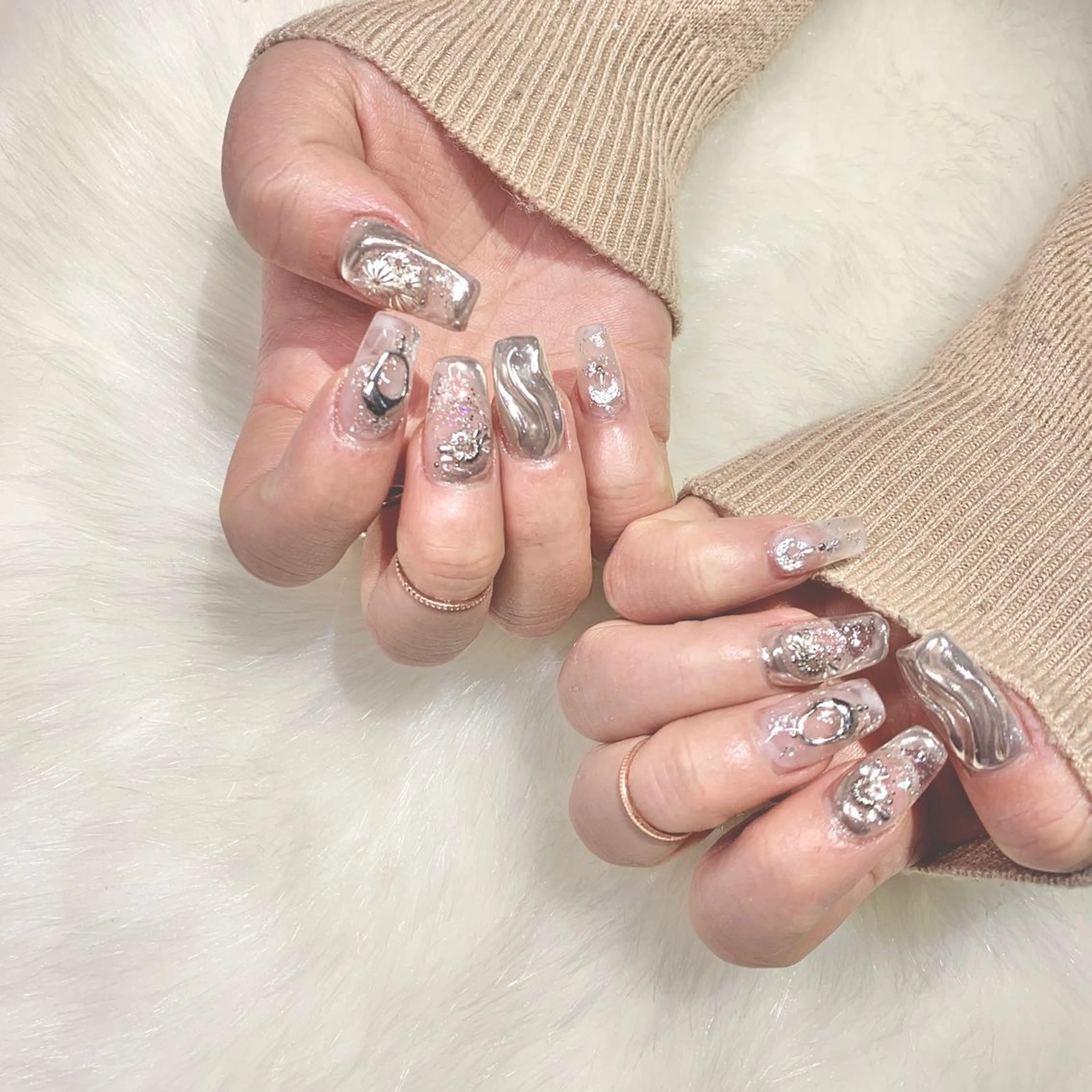 ネイル Nes.nail所属・🌼Nomura Yuko🌷のネイルデザイン