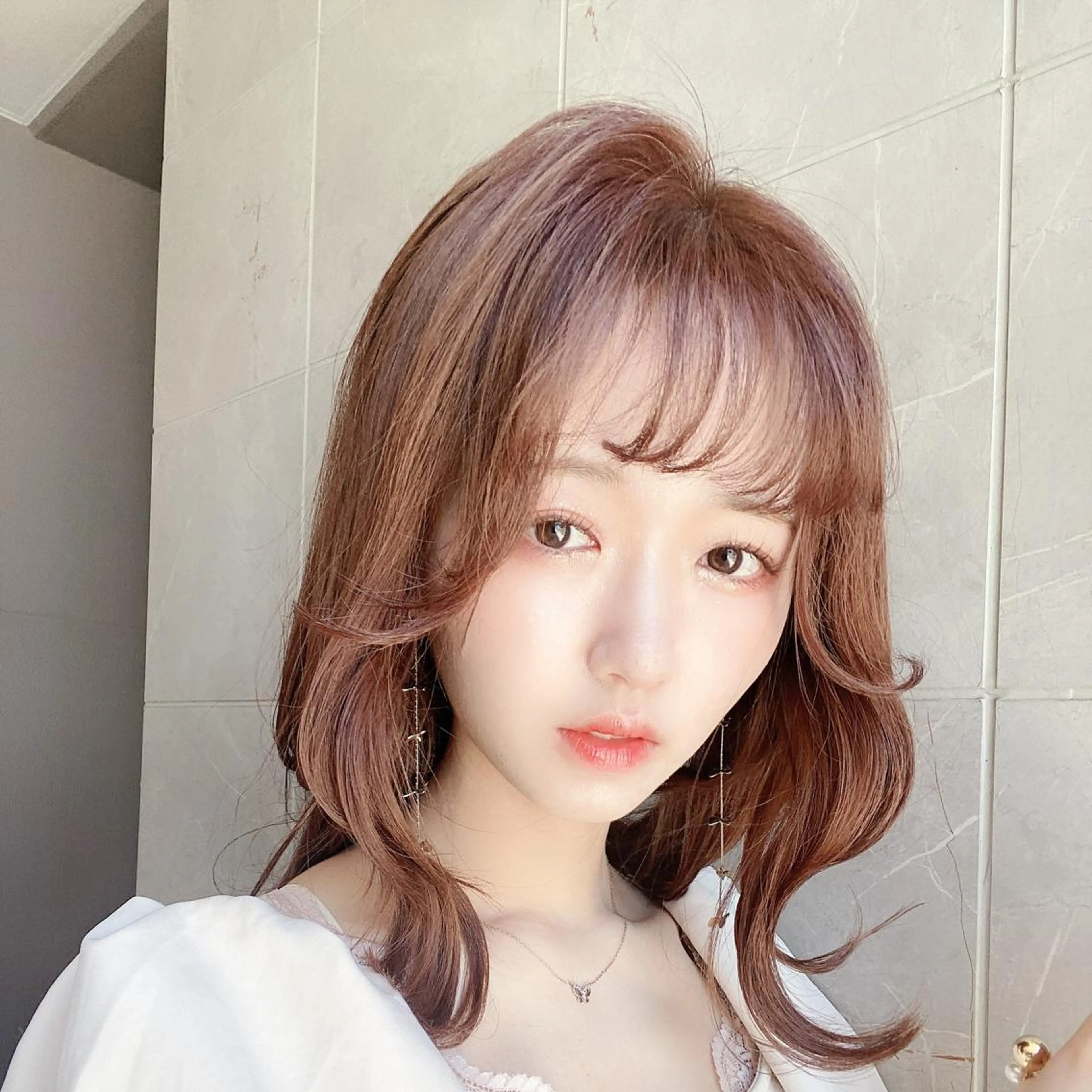 ミディアム Aujuaソムリエ/ HARUNO/艶髪のヘアスタイル