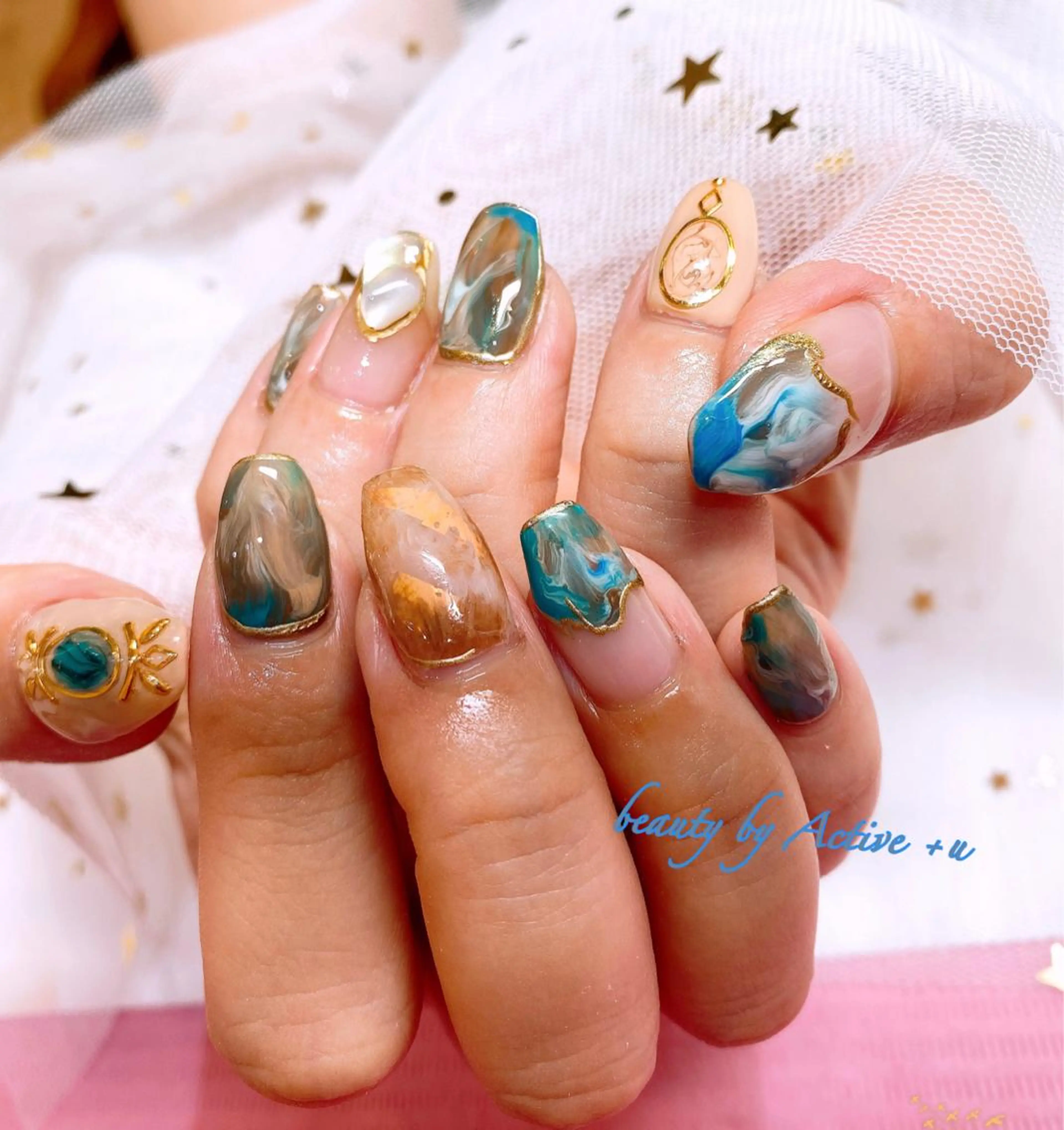 💚デザイン(10本art)オフなしの写真