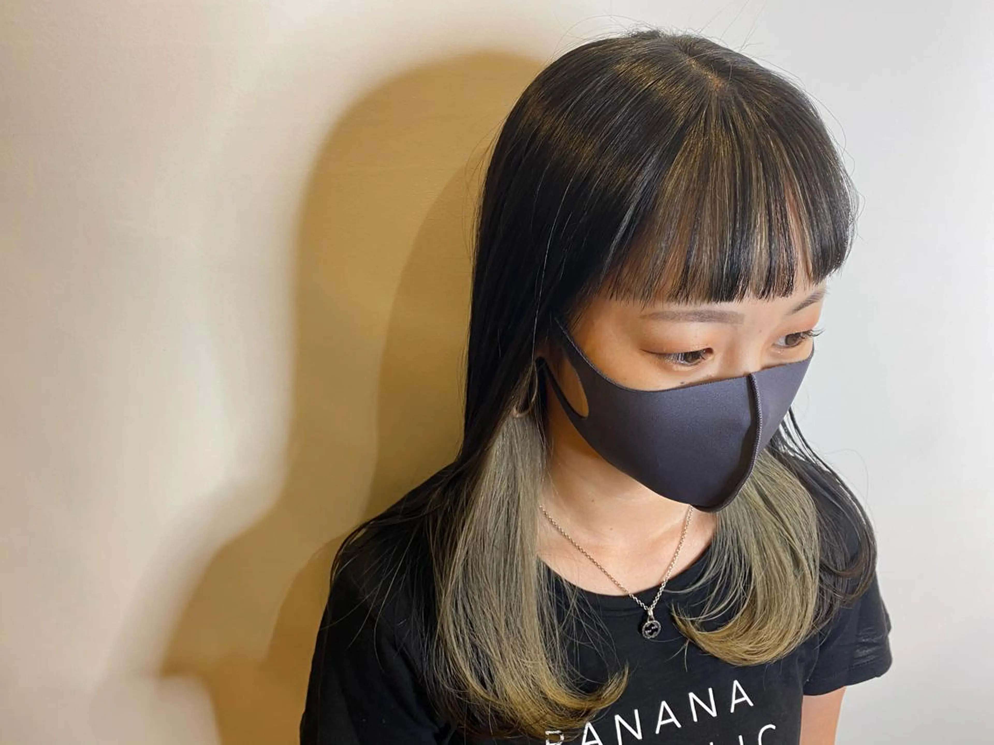 ロング カラー シールエクステ⭐️ オオミタクヤのヘアスタイル