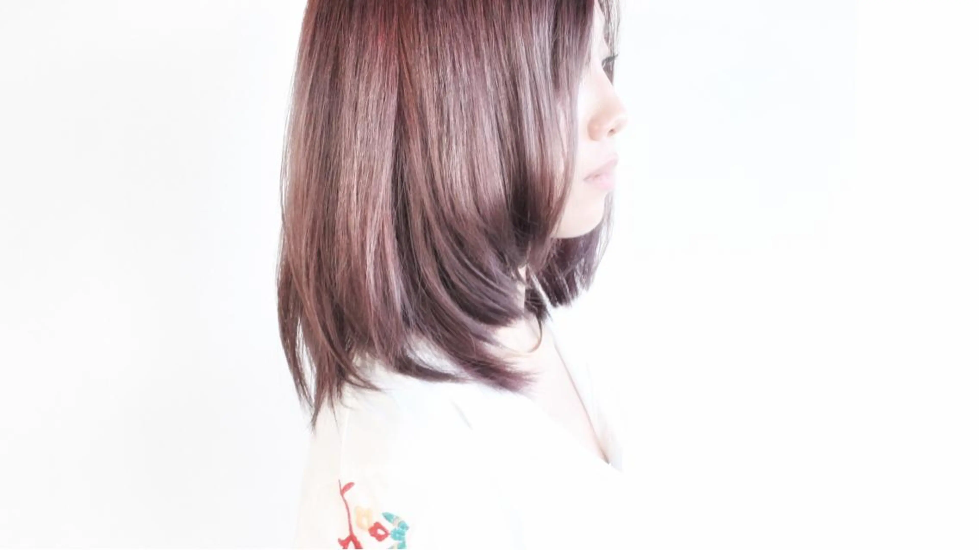 ミディアム カラー ブリーチ 透明感カラー イルミナカラー ピンクカラー バイオレットカラー BOB🌟ハイトーン /ブリーチ/TAKUのヘアスタイル