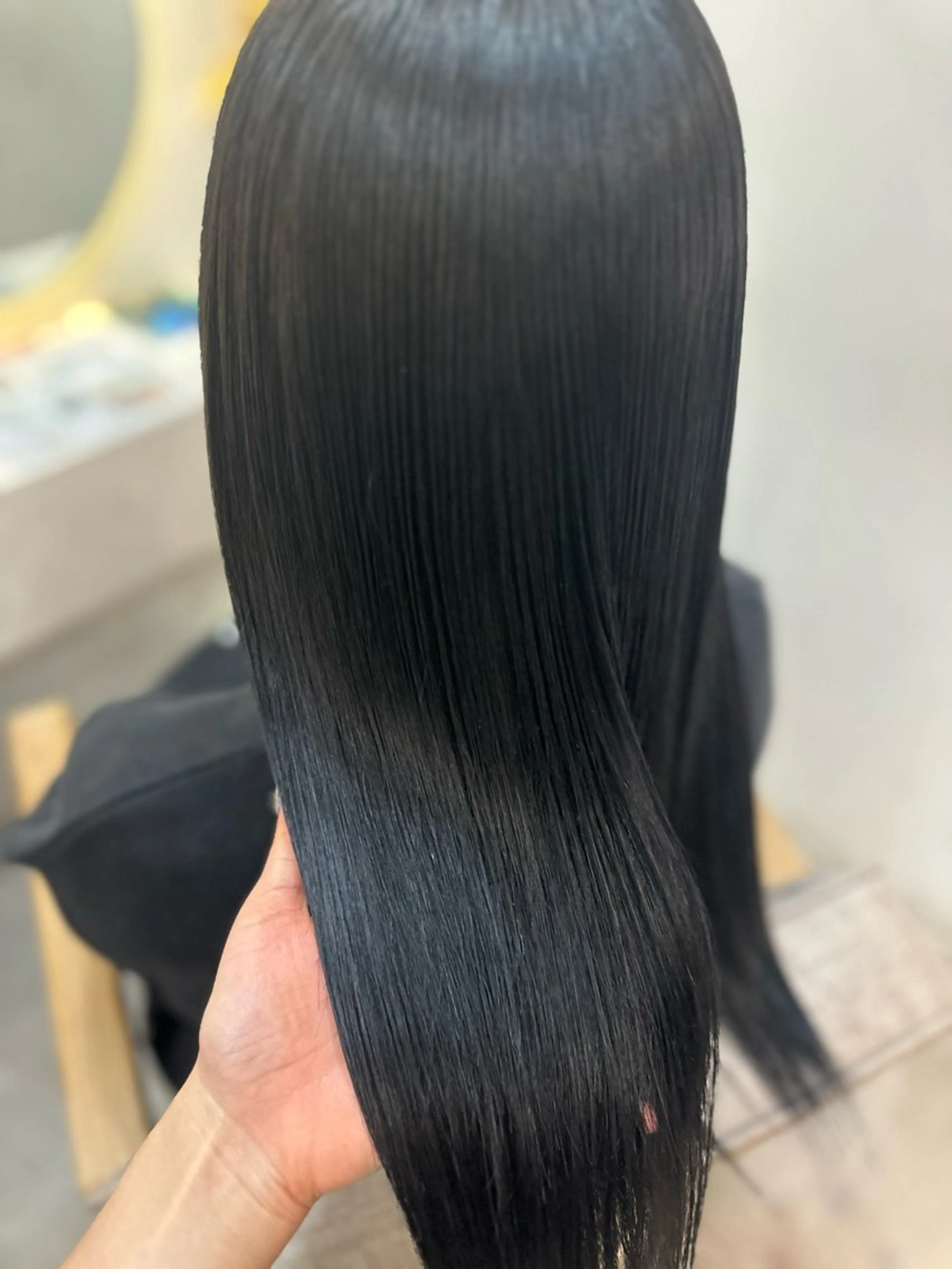 『🌈ミニモ限定🌈』前髪カット➕前髪縮毛矯正➕保湿トリートメント✨️(髪質改善)(韓国ヘア)の写真