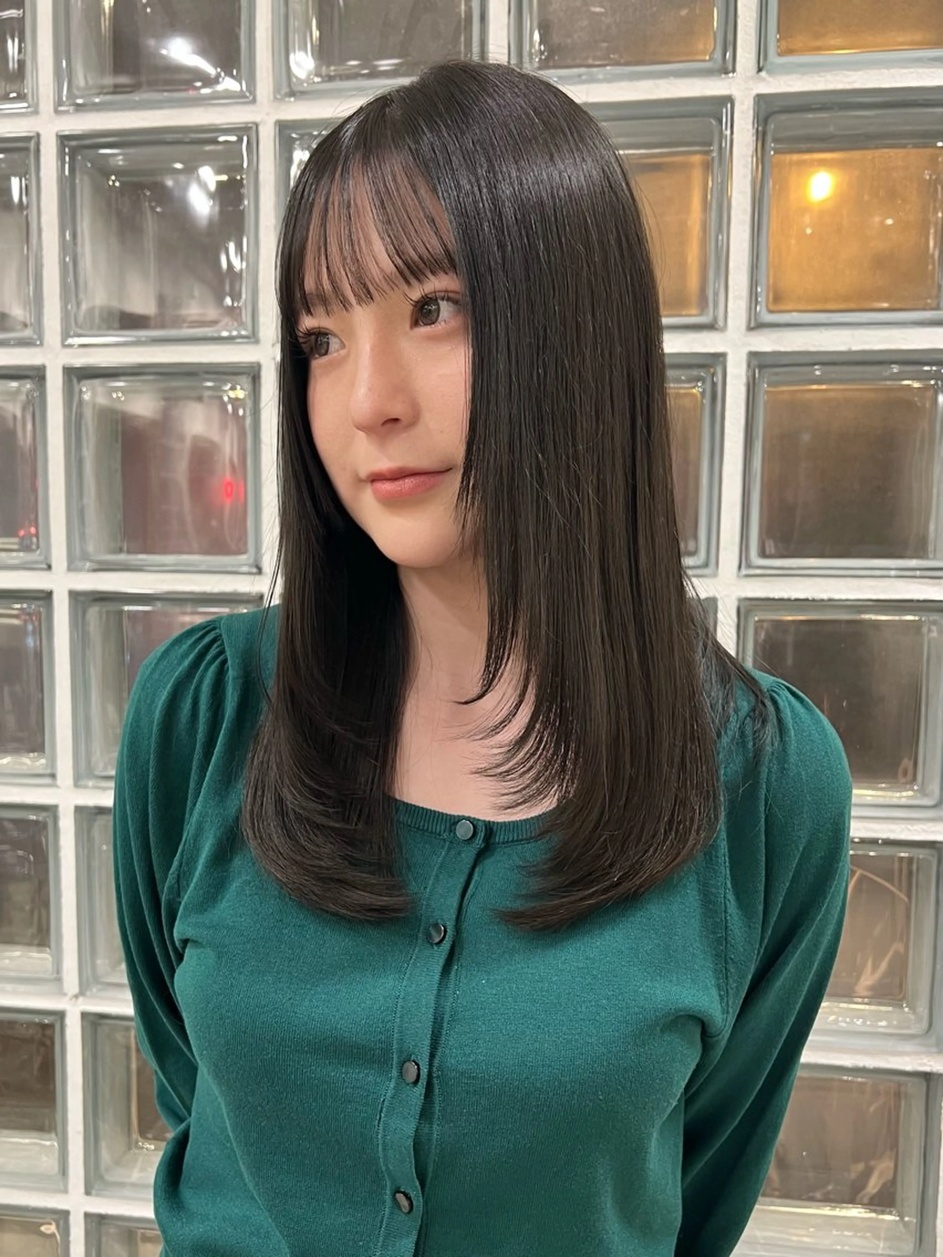 カラー グレージュ オリーブグレージュ オリーブグレー ☆☆ marin ☆☆のヘアスタイル