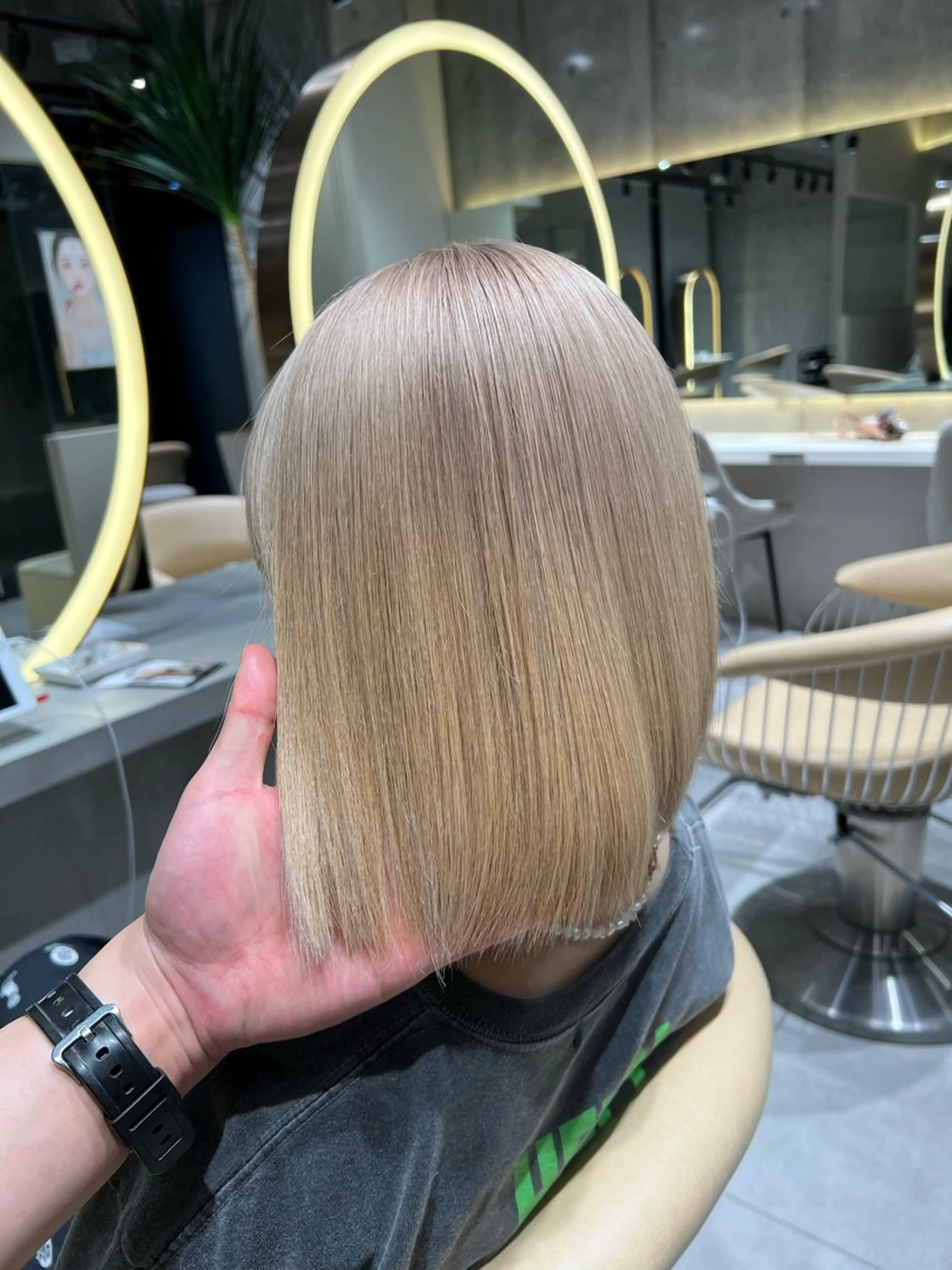 ショート 顔周り🇰🇷韓国 レイヤー/モエのヘアスタイル