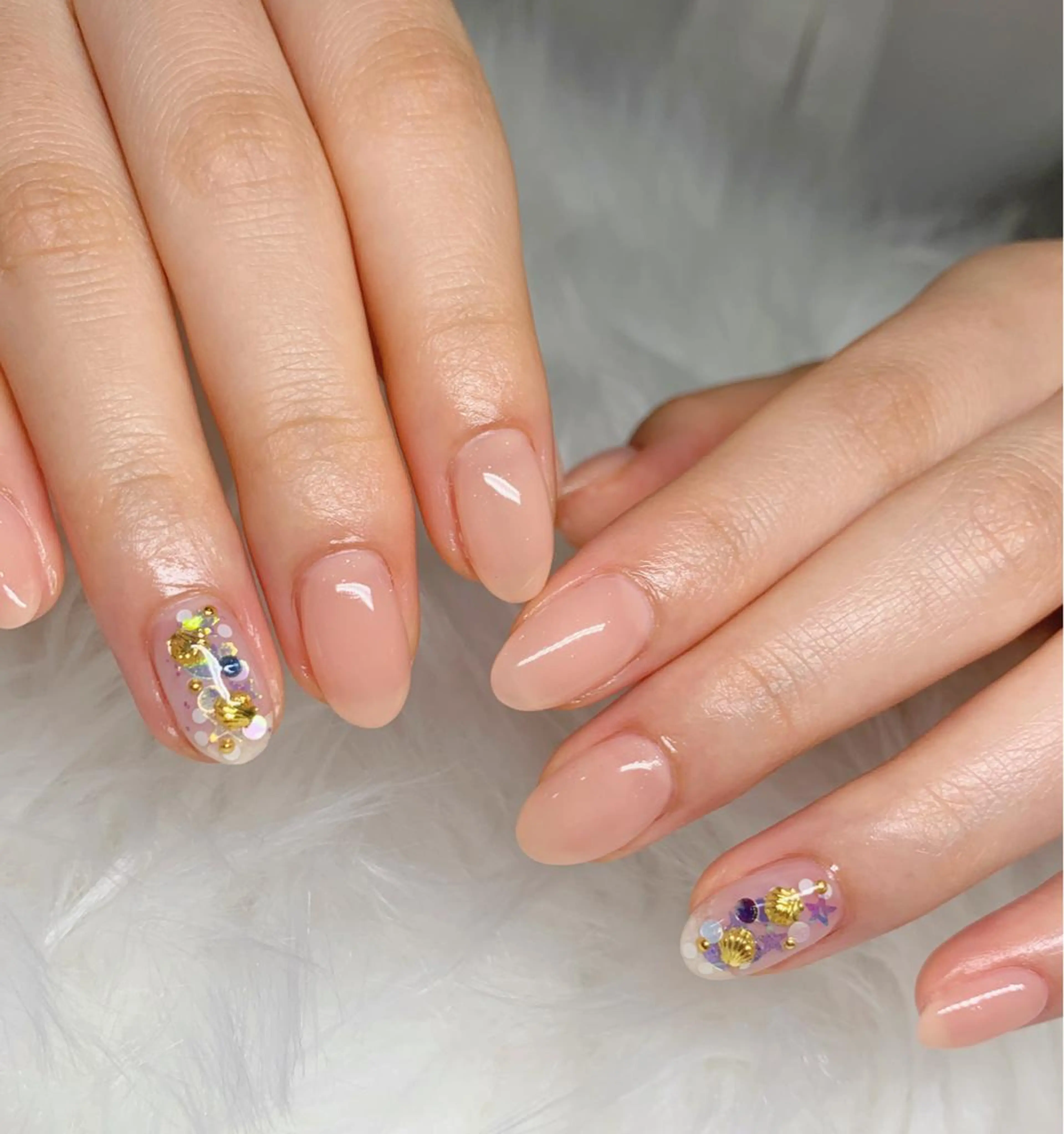 ネイル シンプルネイル H'ami nail salon所属・ハミネイルサロン ハナのネイルデザイン