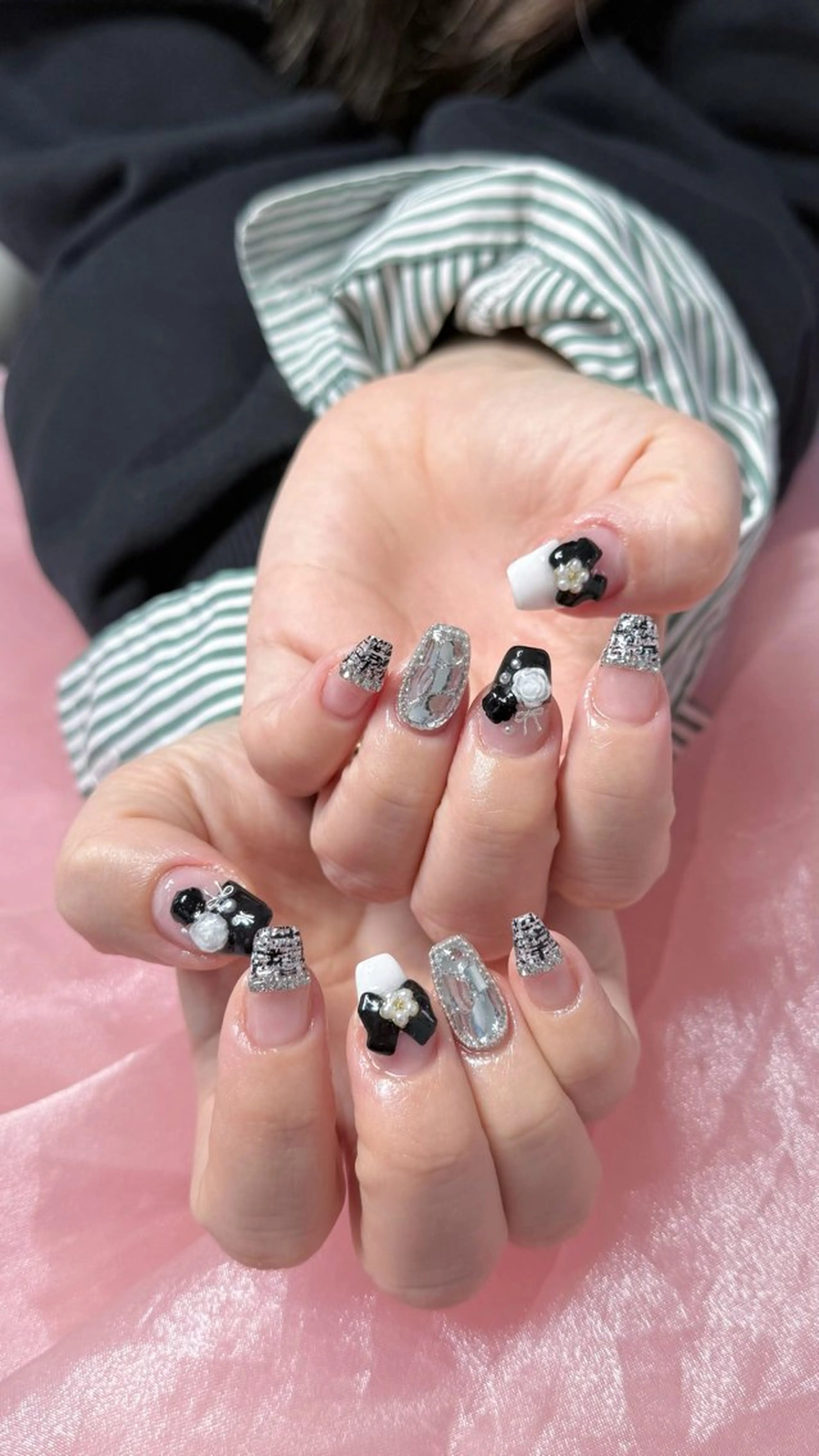 ネイル 長さ出し ハンドネイル RUMI nailのネイルデザイン