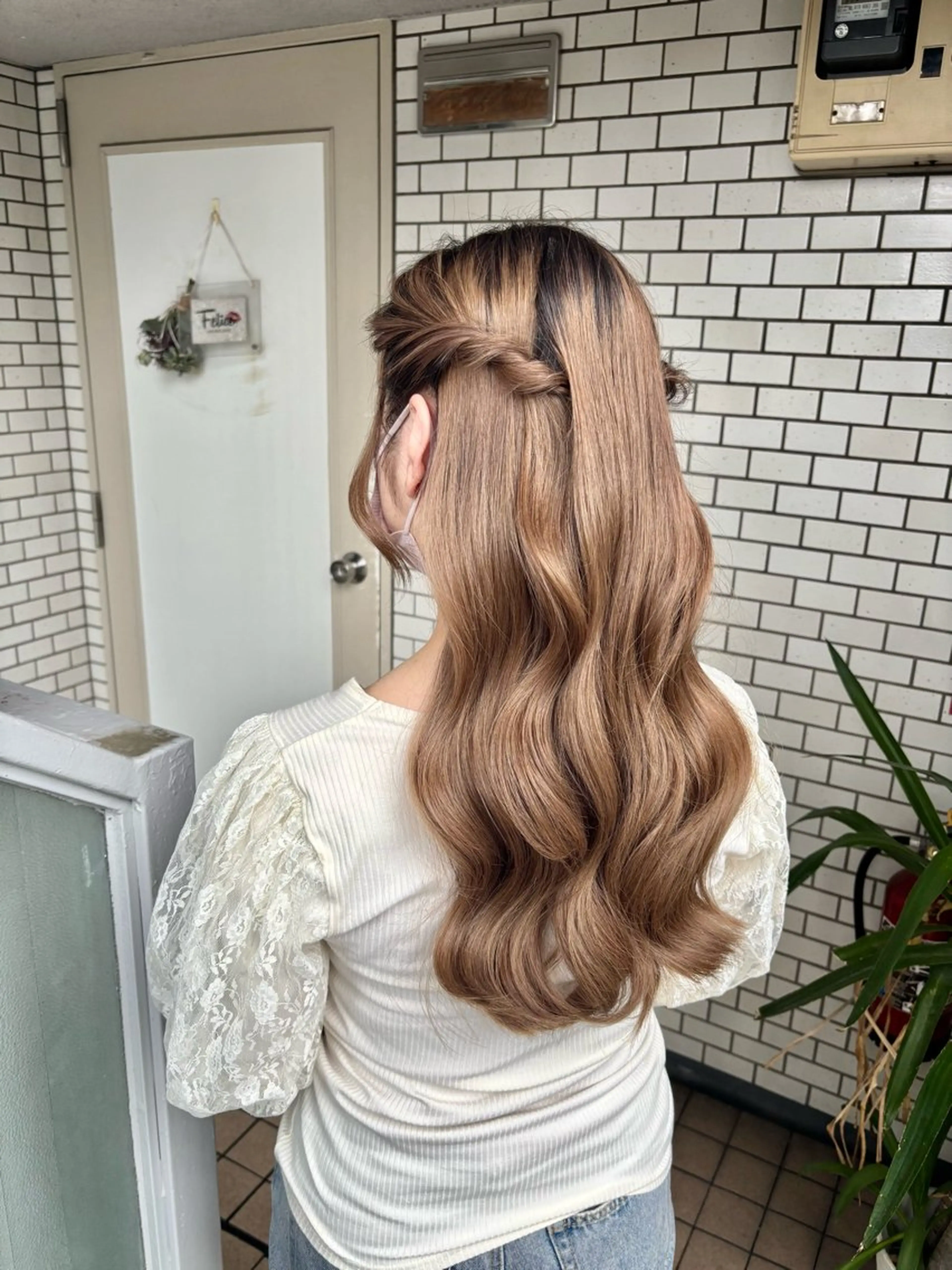 (土日祝限定ヘアセットメニュー)🩷巻き髪のみ🩷 ミックス/外巻き／ウェーブ巻き/ヨシンモリetc.の写真