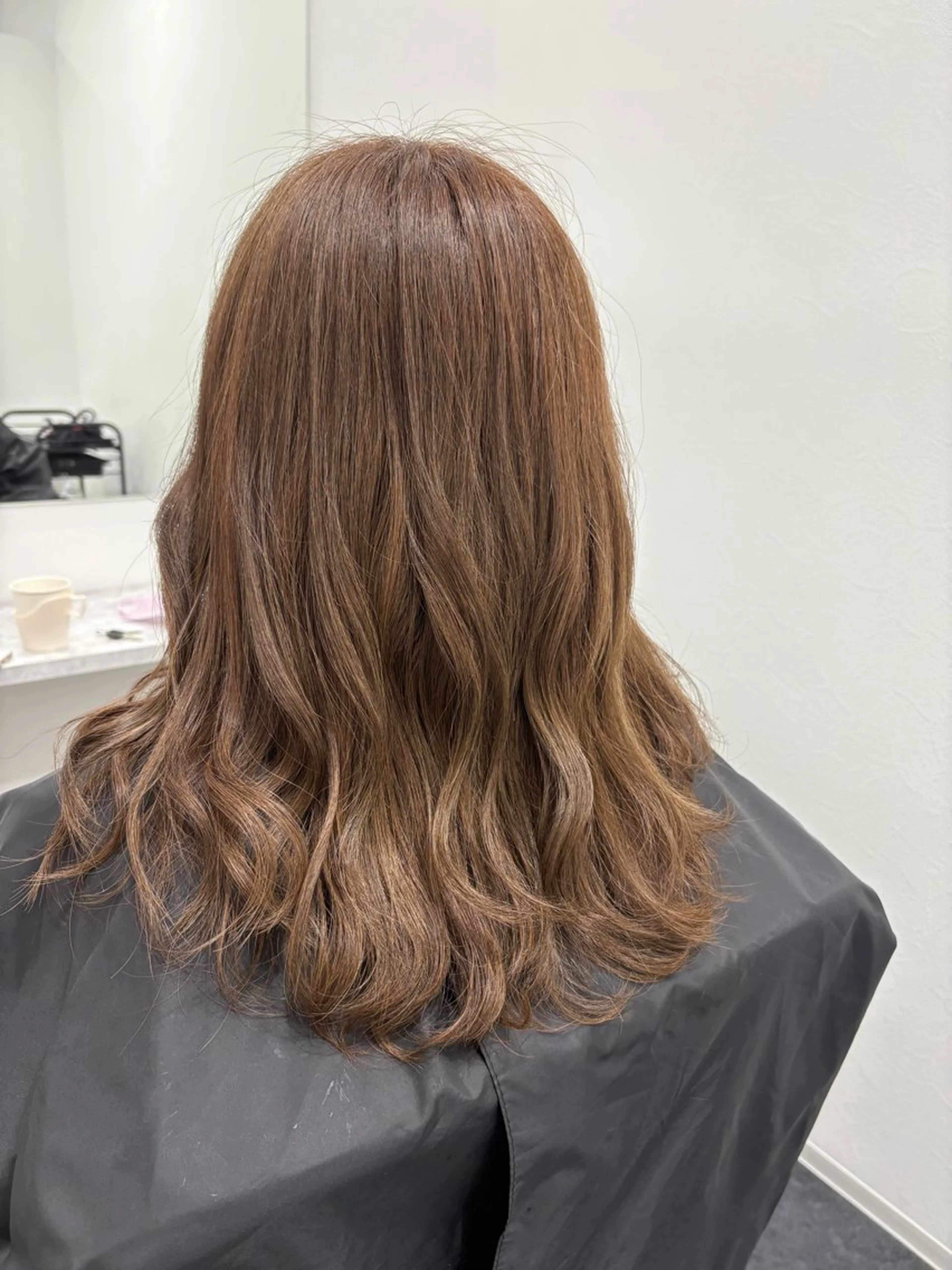 ミディアム AI KIのヘアスタイル