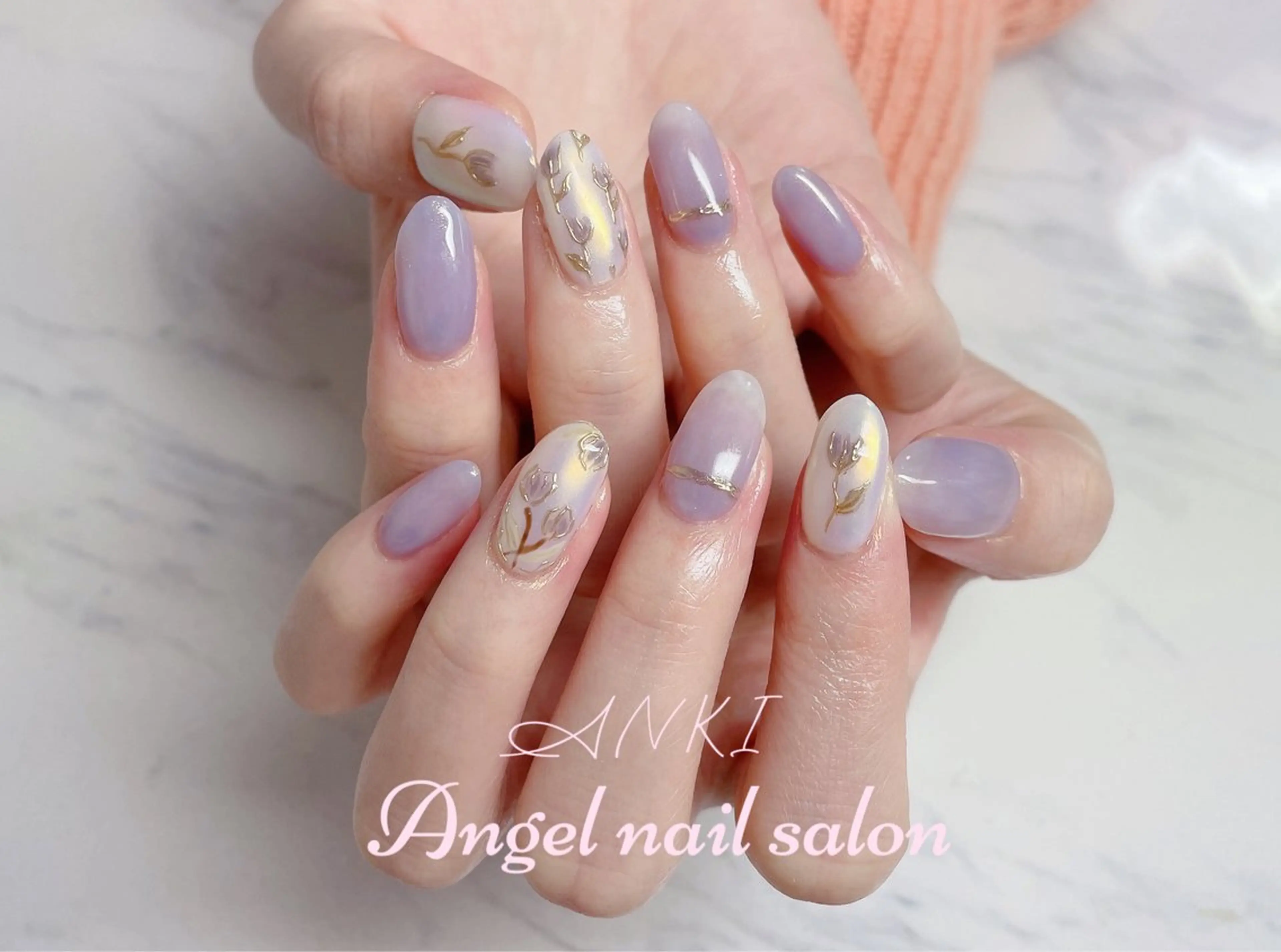 ネイル ハンドネイル ハンドケア Angel nail salonのネイルデザイン