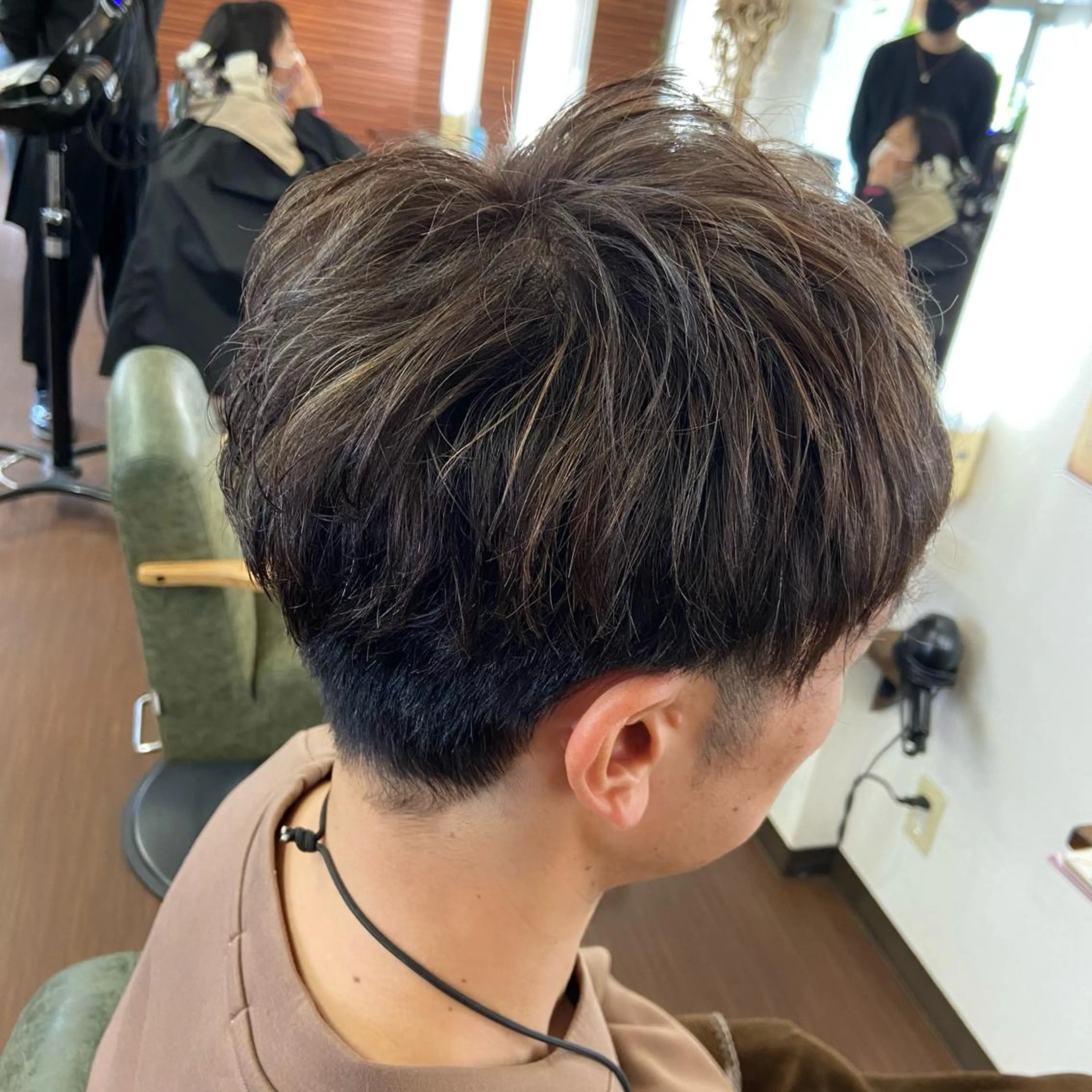 ショート カラー インナーカラー指名 No.1菊池柊真のヘアスタイル