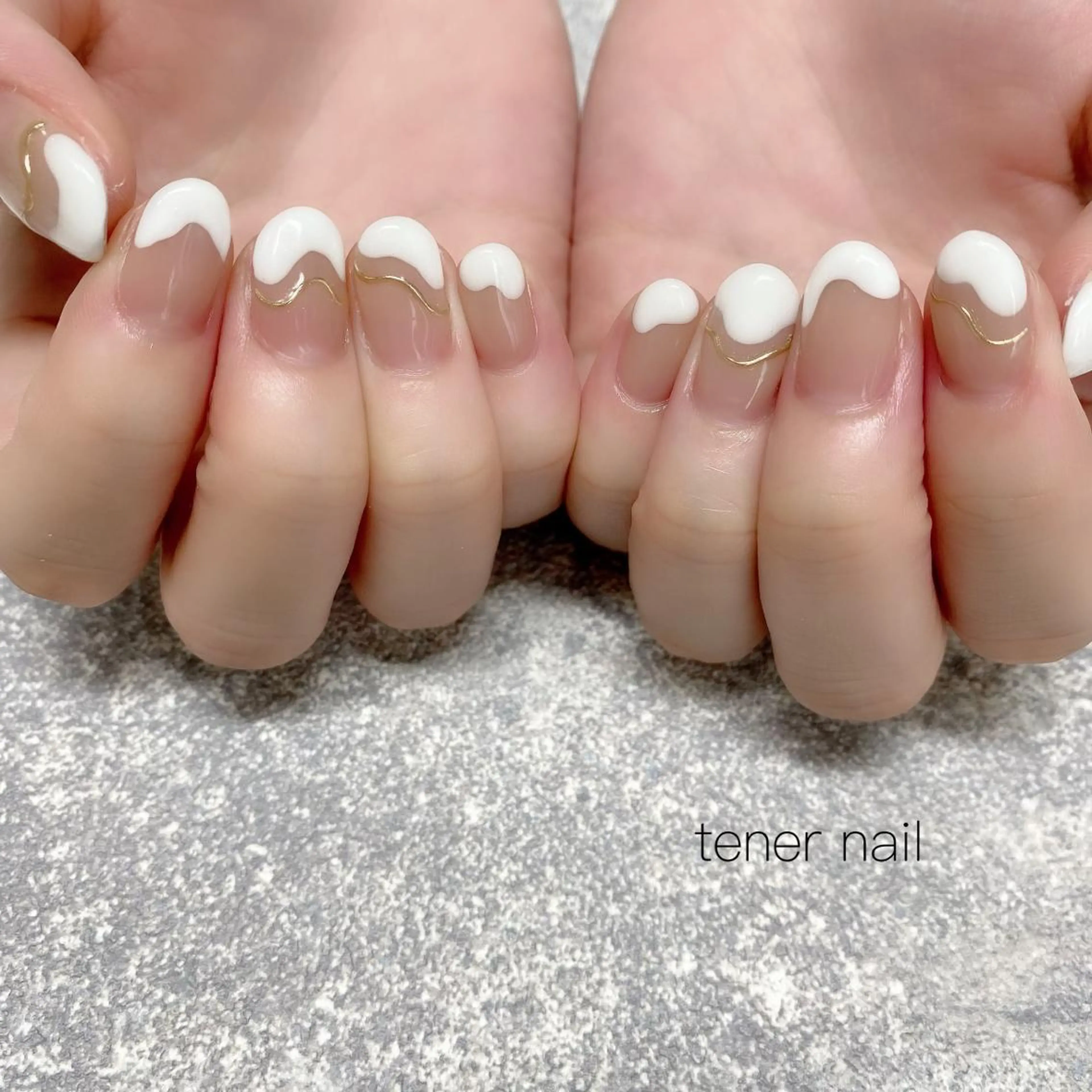 ネイル フレンチネイル tener  nail  テネルネイル所属・テネルネイル tener nailのネイルデザイン
