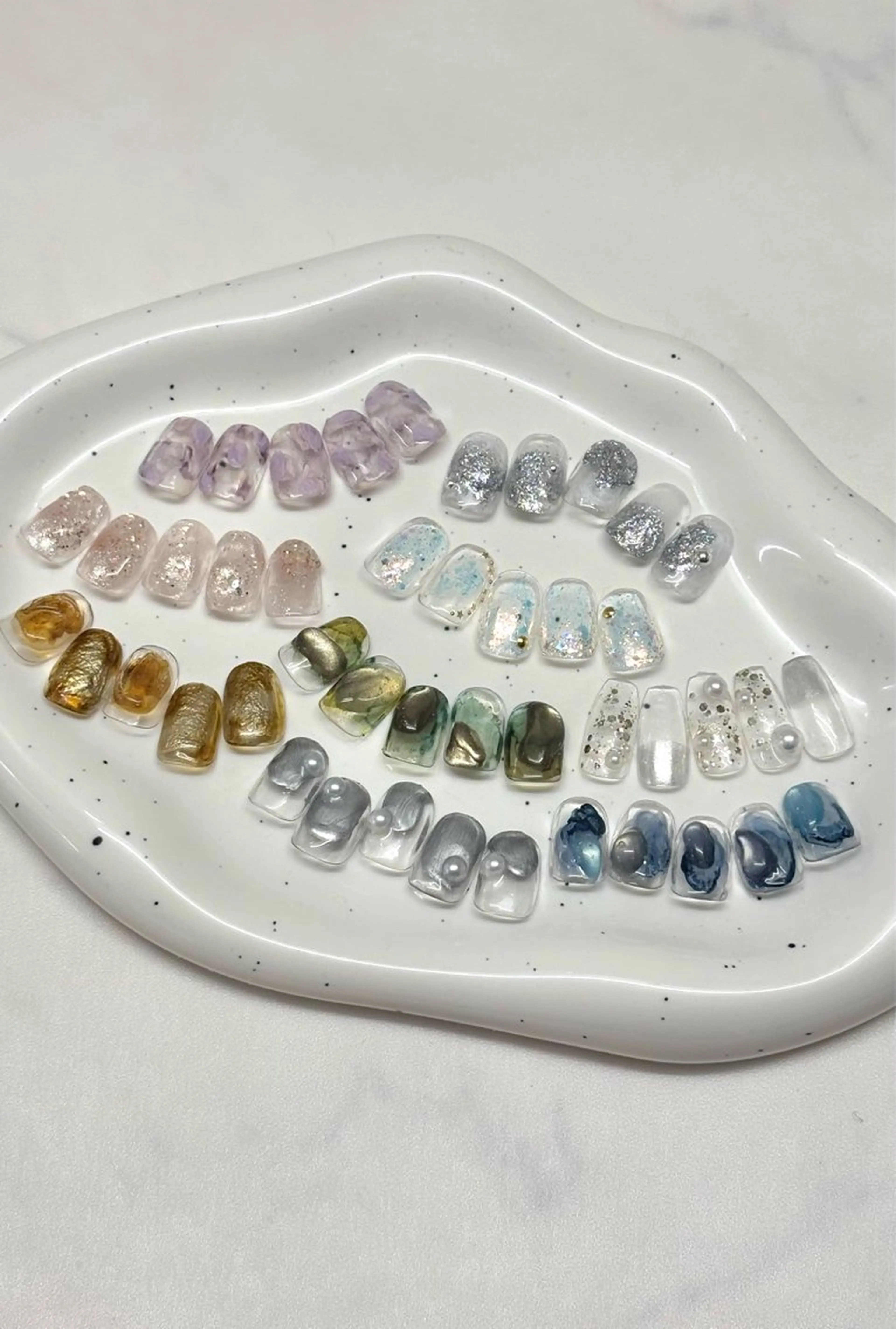 ネイル クリアネイル ニュアンスネイル ハンドネイル filonnail yui_ニュアンスのネイルデザイン