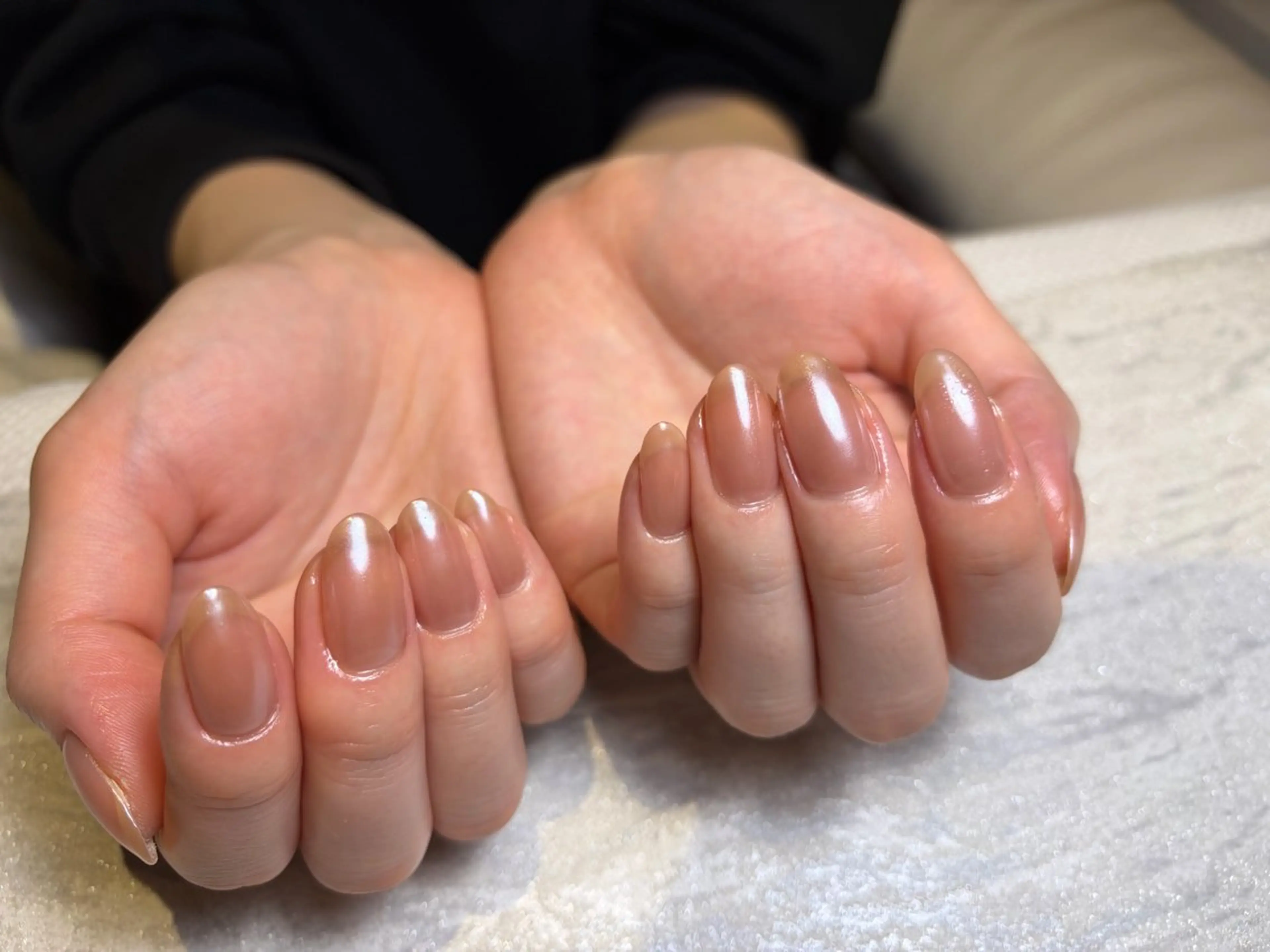 ネイル ミラーネイル ホワイト MarieaGrace 自由が丘 Nail&Care所属・Marie Graceのネイルデザイン