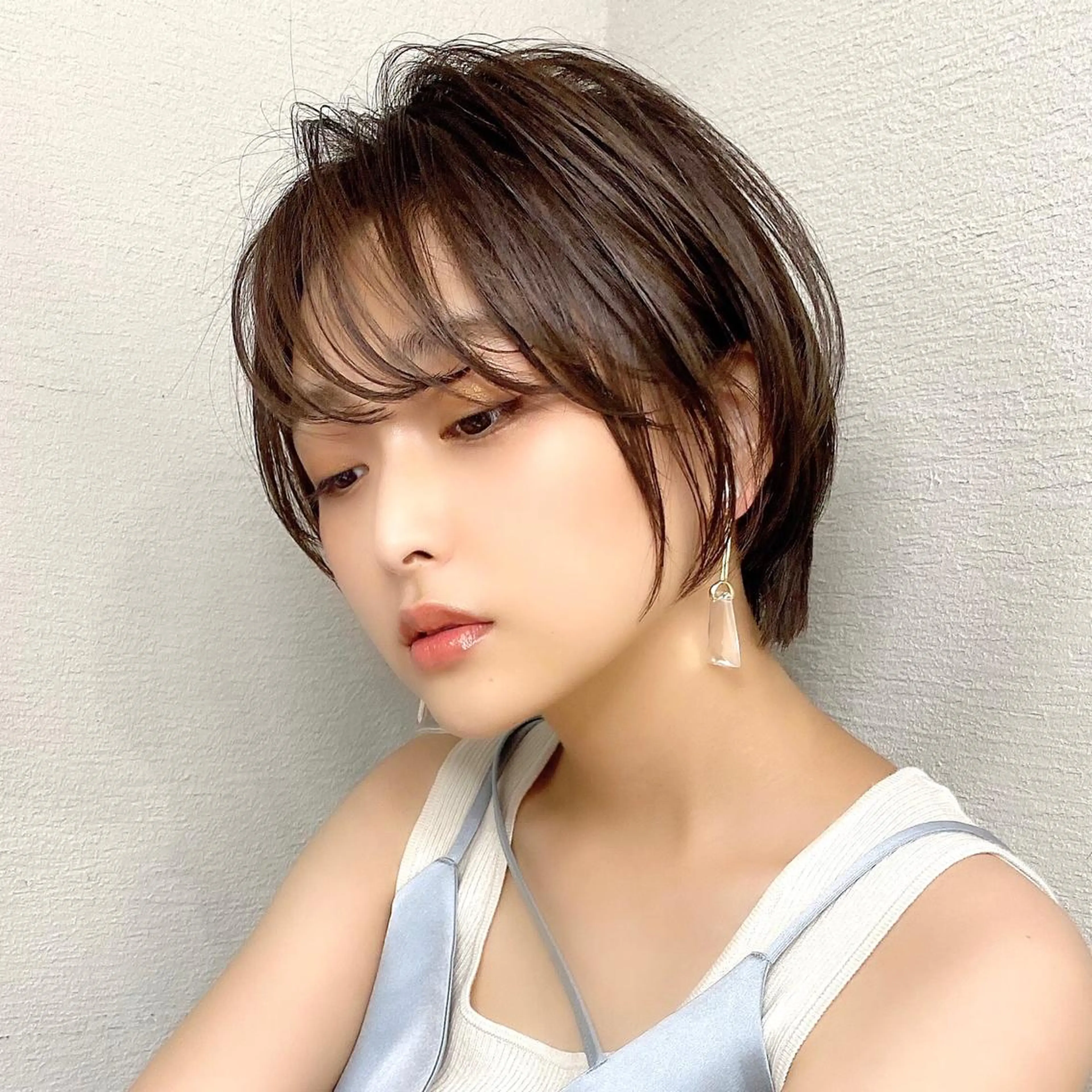 ショート カラー パーマ ヘアアレンジ キッズ ネイル マツエク・マツパ ショートヘア トリートメント ニュアンスネイル ショートネイル ニュアンスパーマ カット ヘアカラー トリートメント ショートの神✨AFL OAT 井上康平のヘアスタイル