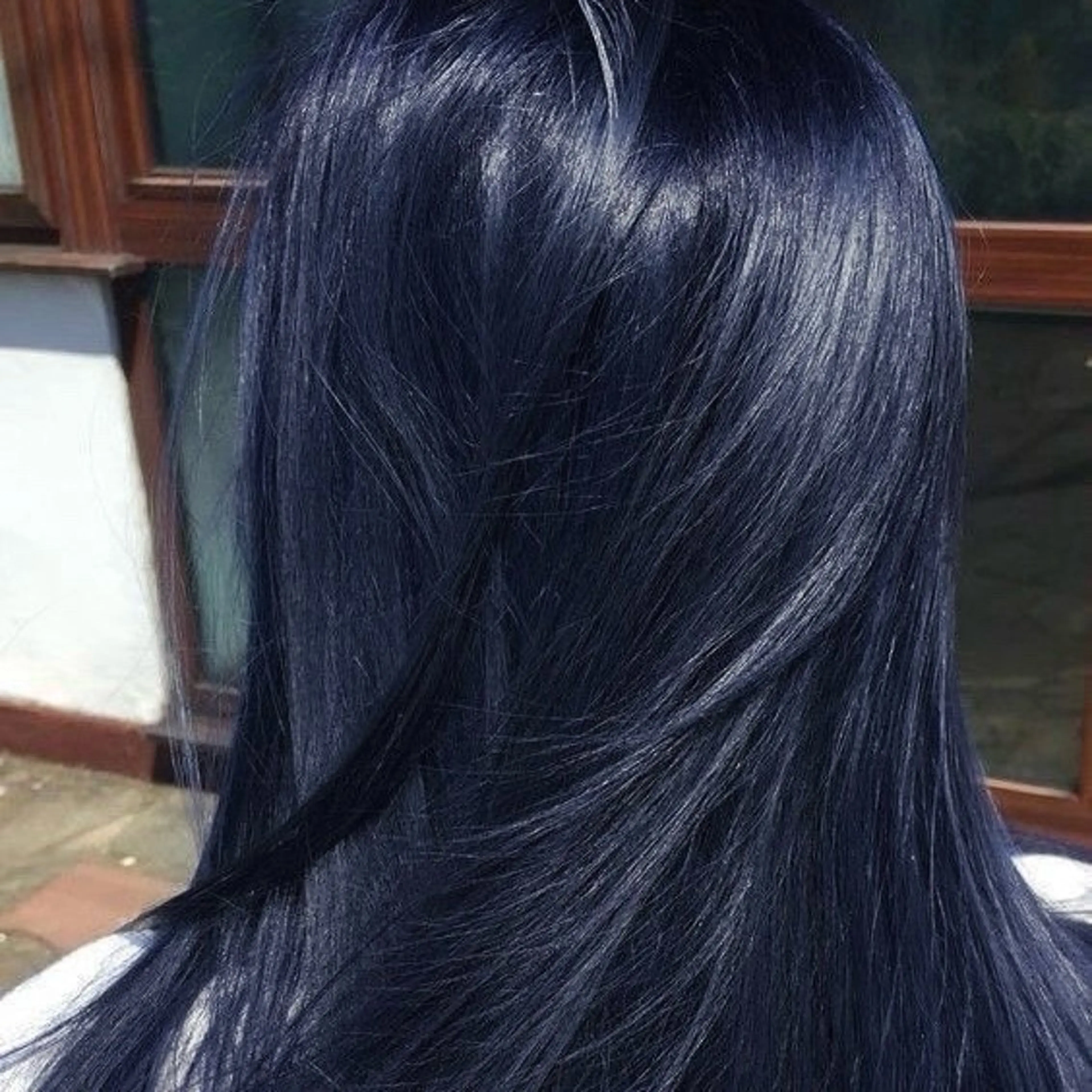 ロング カラー 韓国っぽ♡寒色/暗髪 🫧MOEKA🦋のヘアスタイル