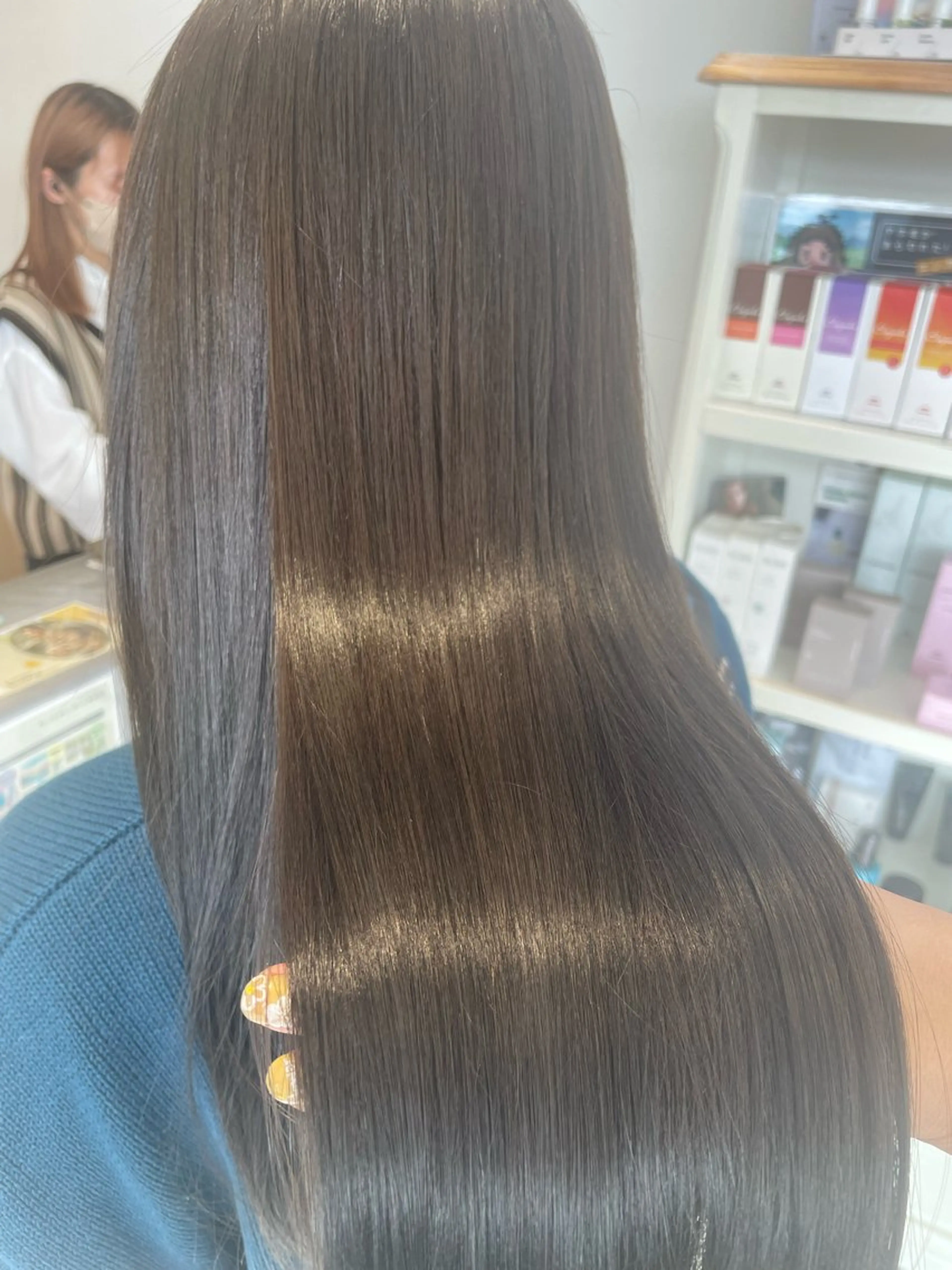 カット➕髪質改善カラー🌿の写真