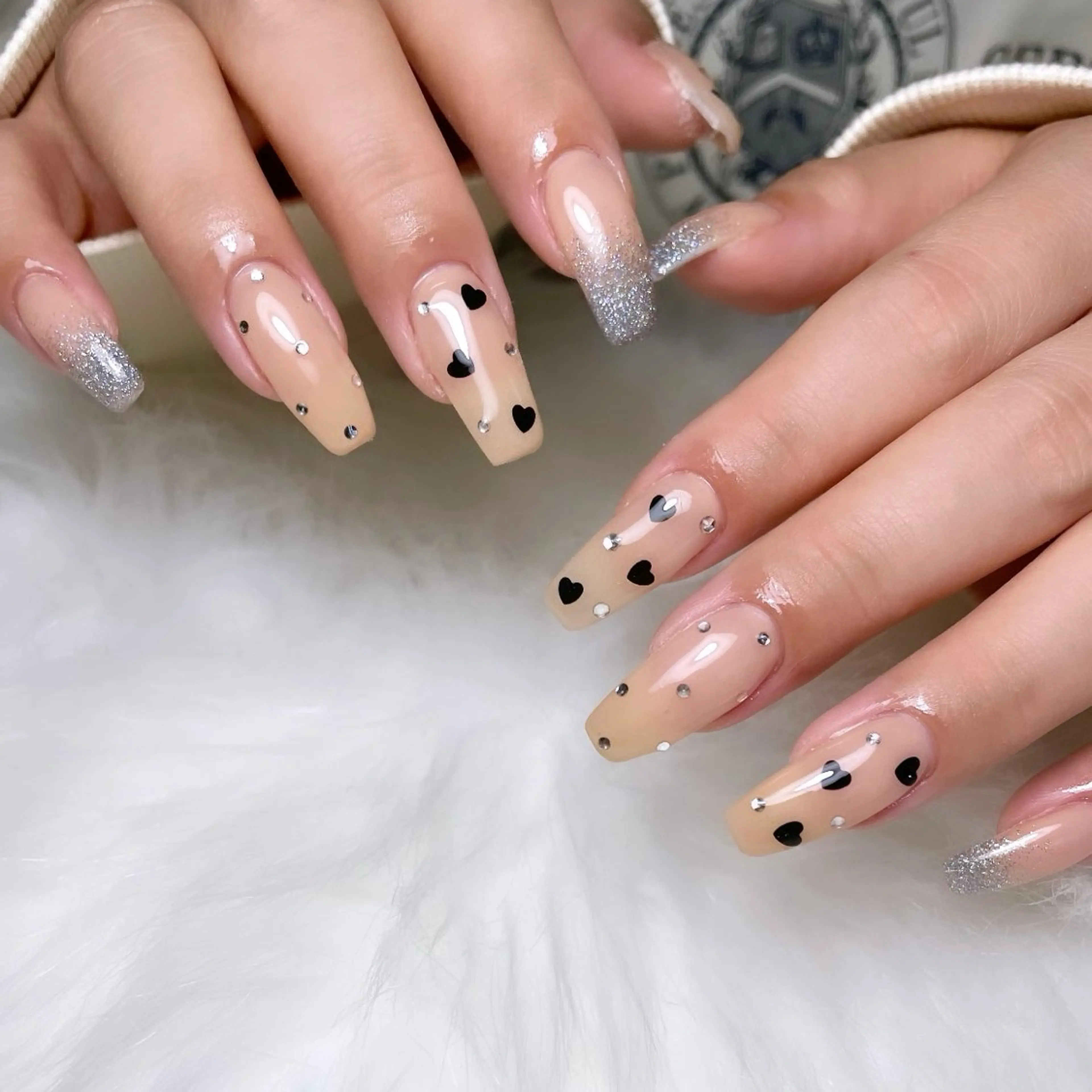 ネイル 成人式 フットネイル フレンチネイル ジェルネイル 韓国ネイル nail salon fee（フィー）のネイルデザイン