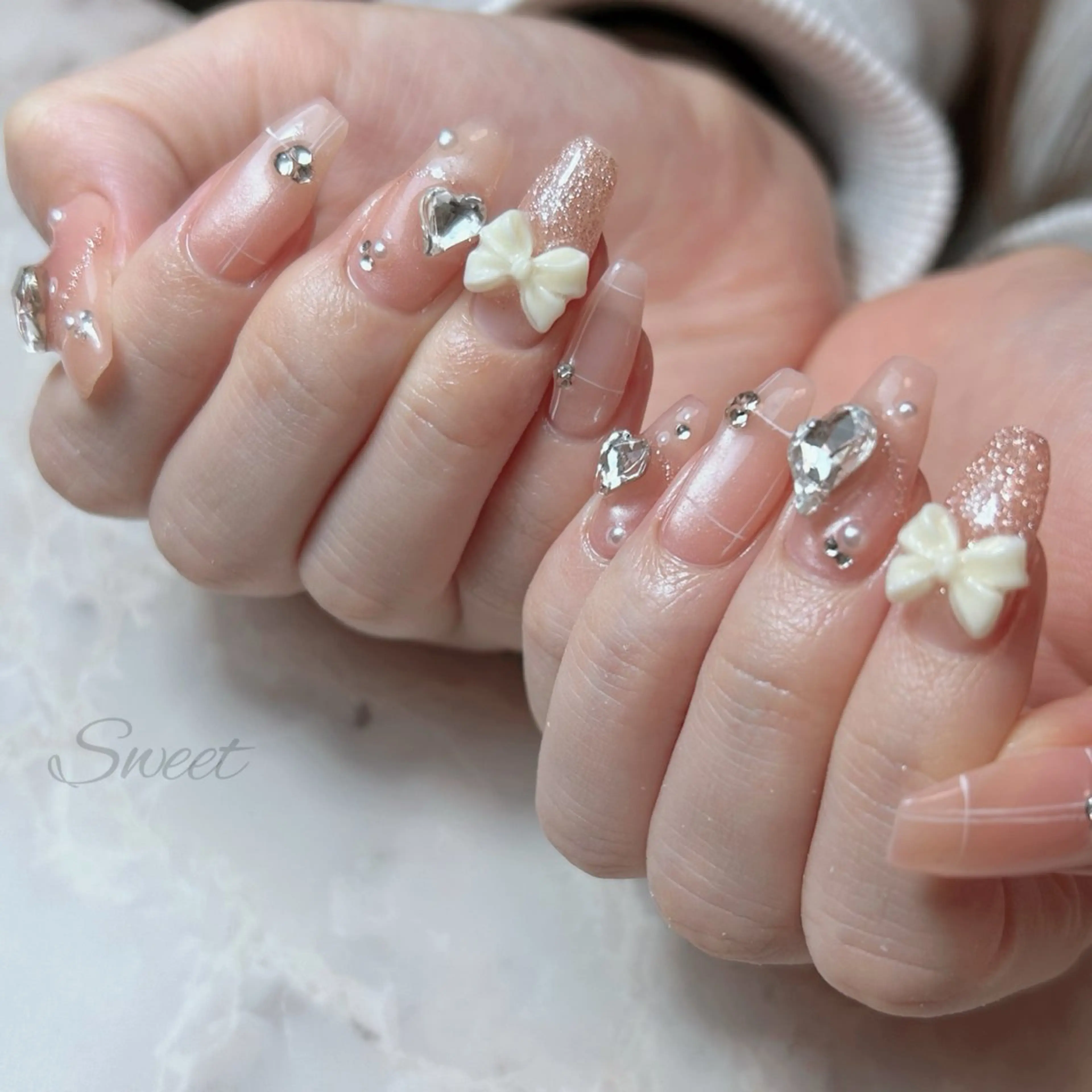 ネイル ハンドネイル sweet 仲野陽子のネイルデザイン