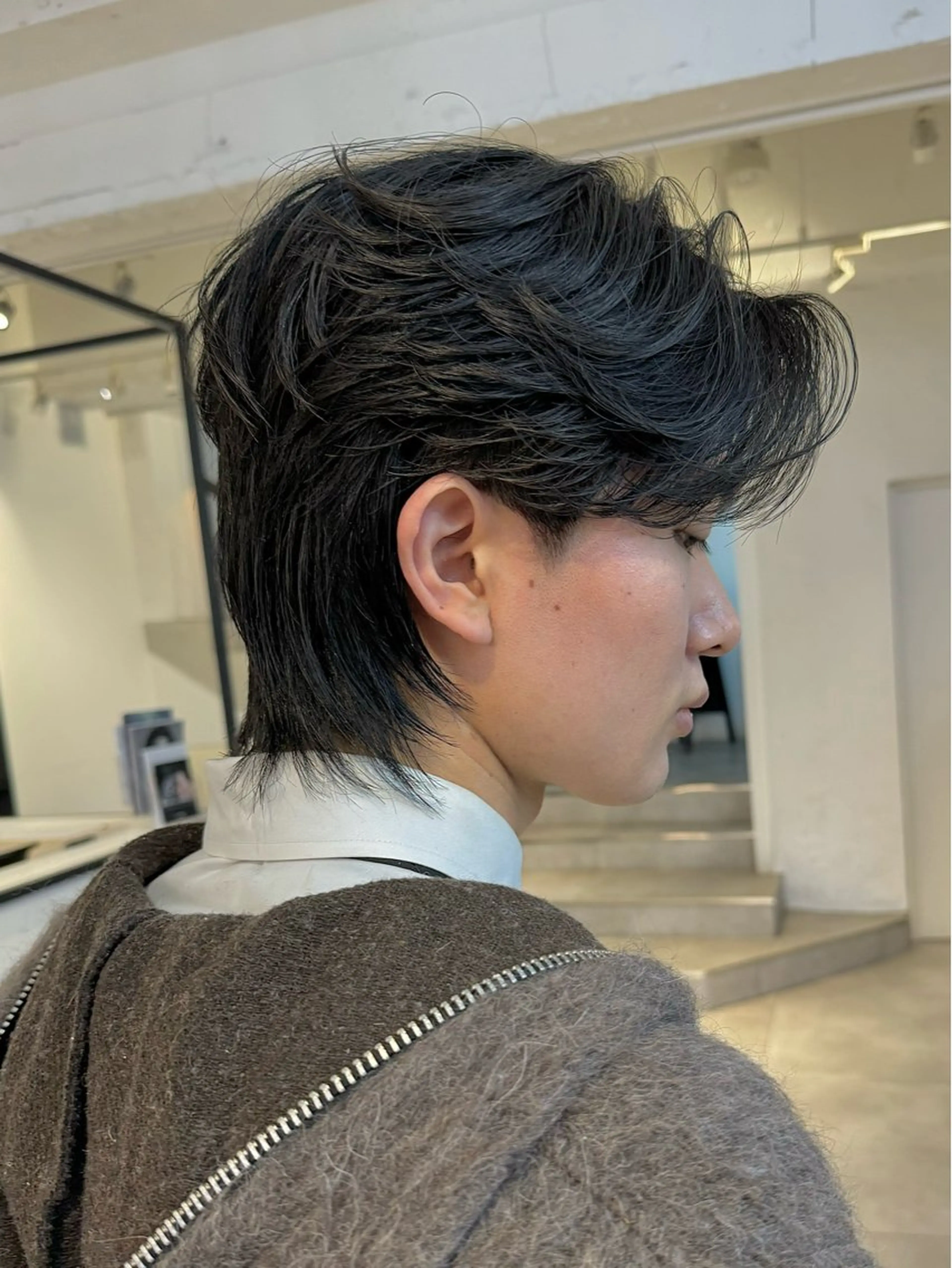 パーマ メンズ カット パーマ 🇰🇷カルマパーマ kaito🇰🇷のヘアスタイル