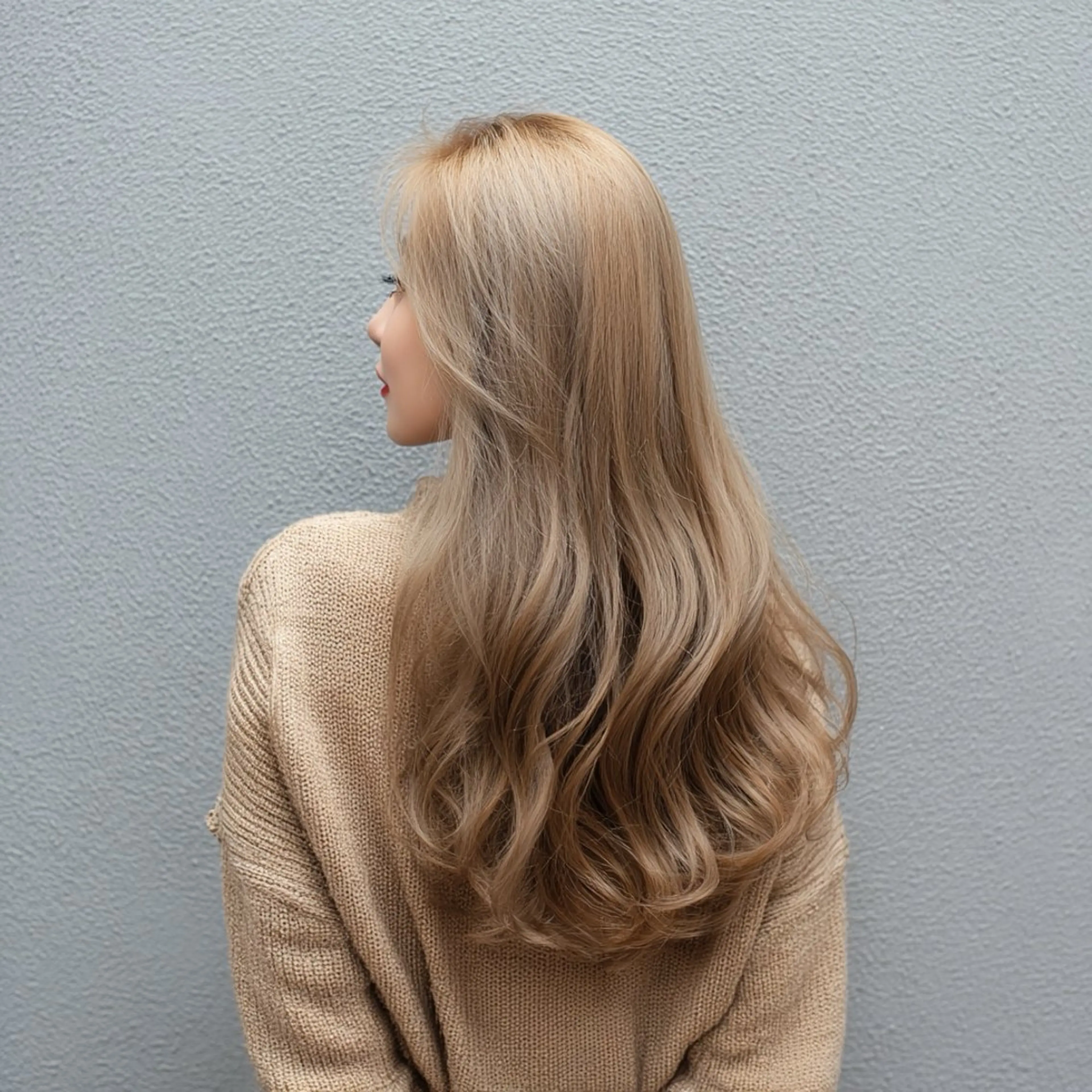 セミロング カラー ヘアカラー トリートメント 池袋/カラー特化🎨 ロング料金なし🩵のヘアスタイル