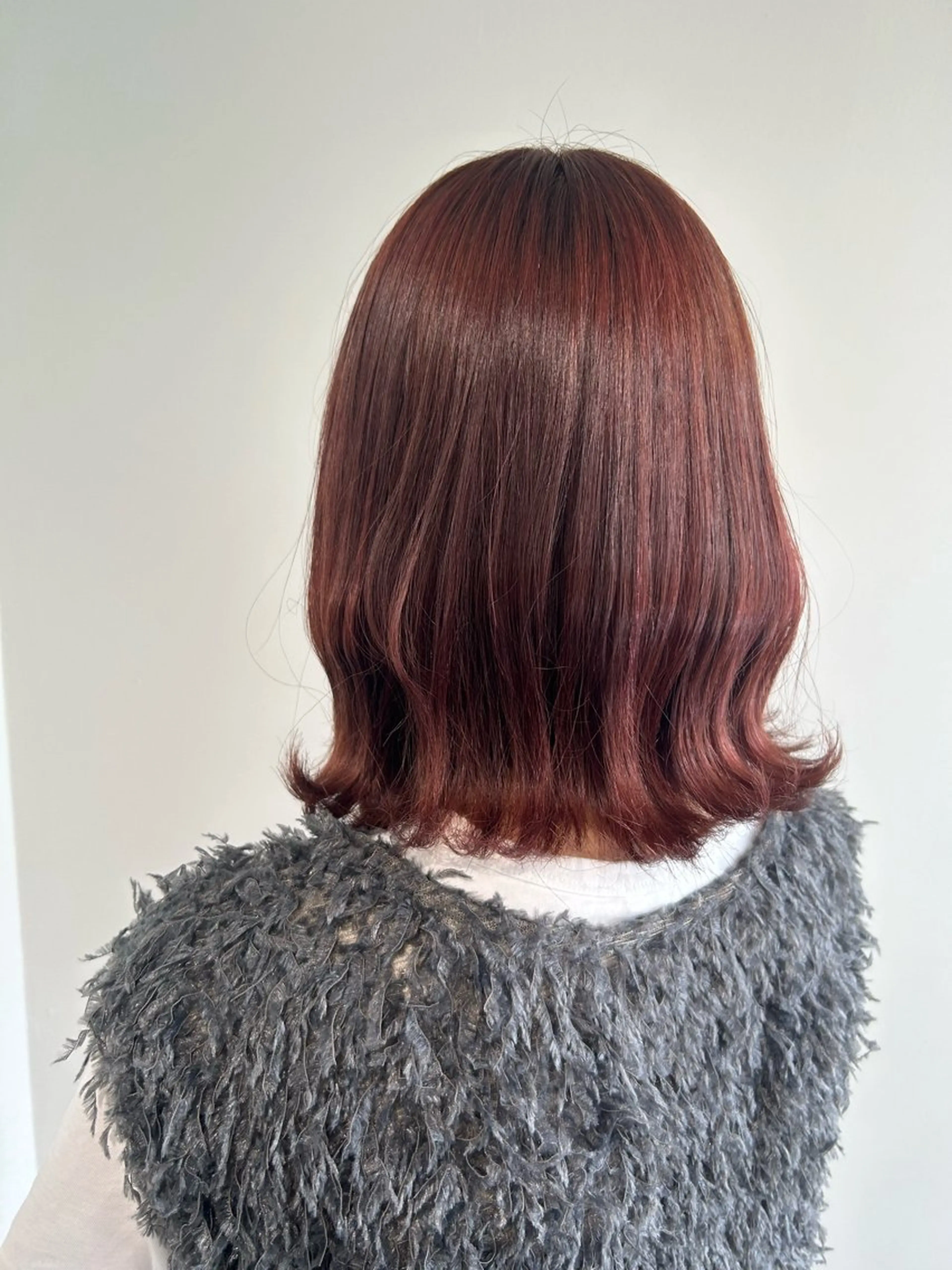 カラー ヘアカラー ベージュ/ダブルカラ ー/新潟駅/青柳萌果のヘアスタイル