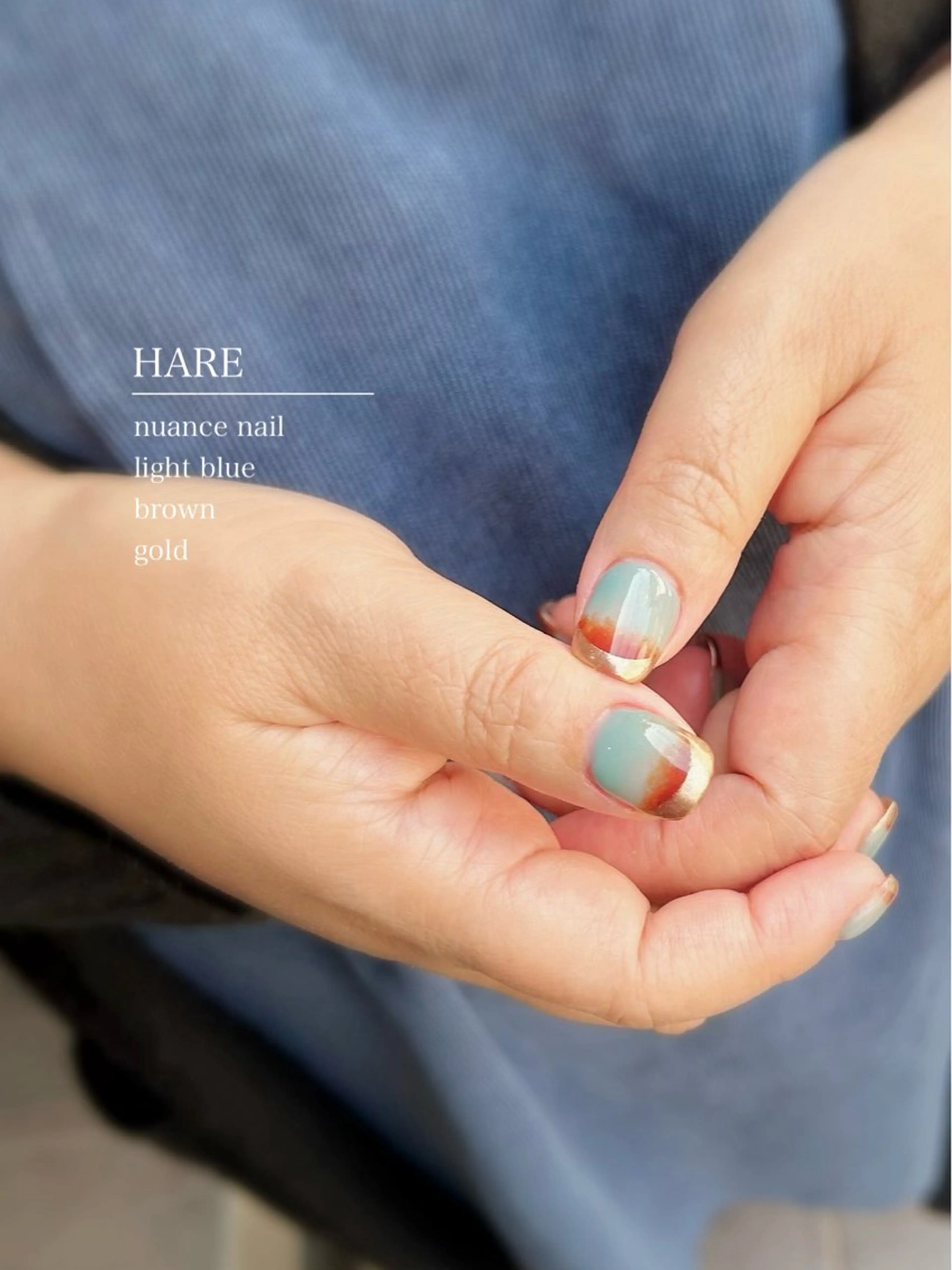 ネイル ニュアンスネイル hali’a nailのネイルデザイン