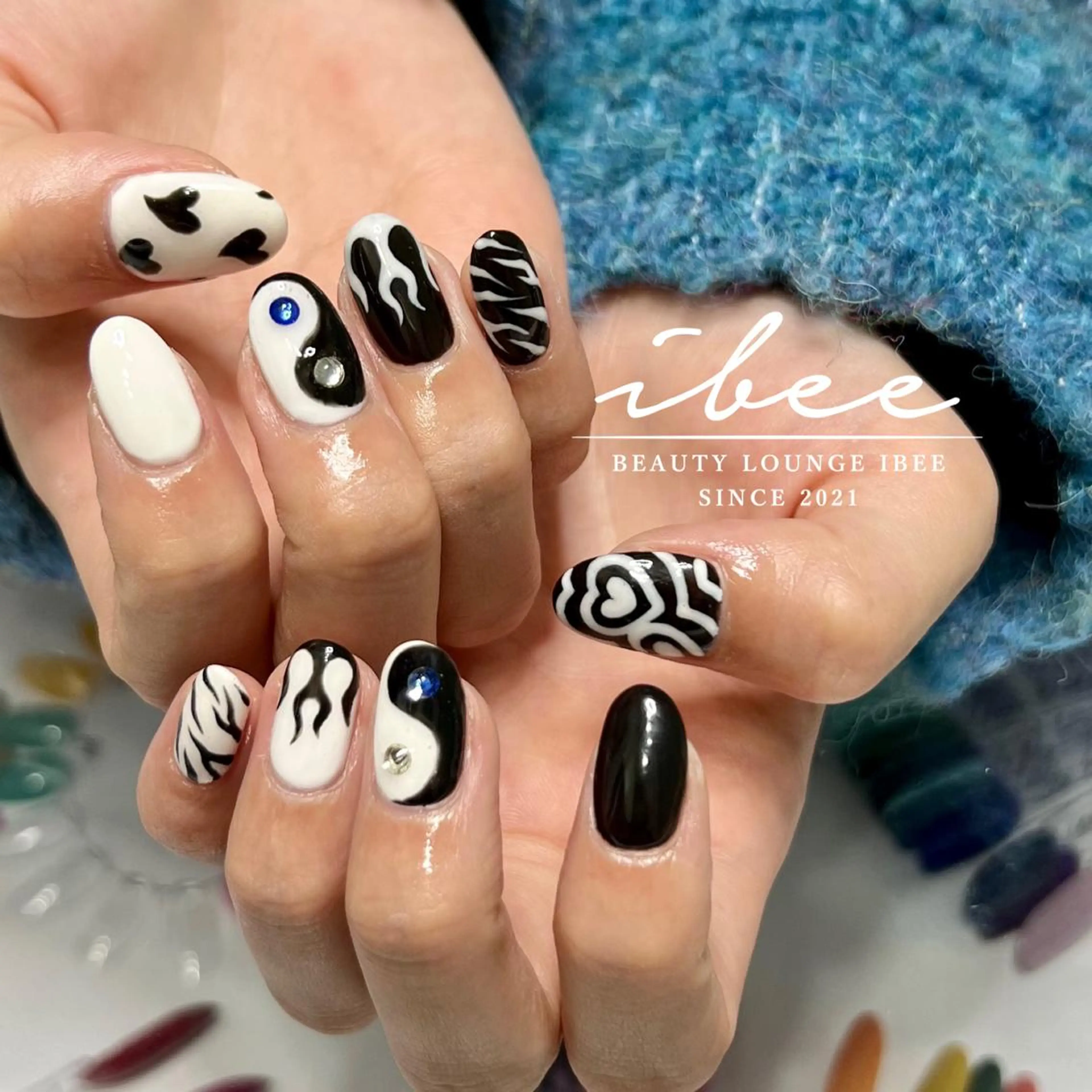 ネイル ハンドネイル ibee nail 🤍yumiのネイルデザイン
