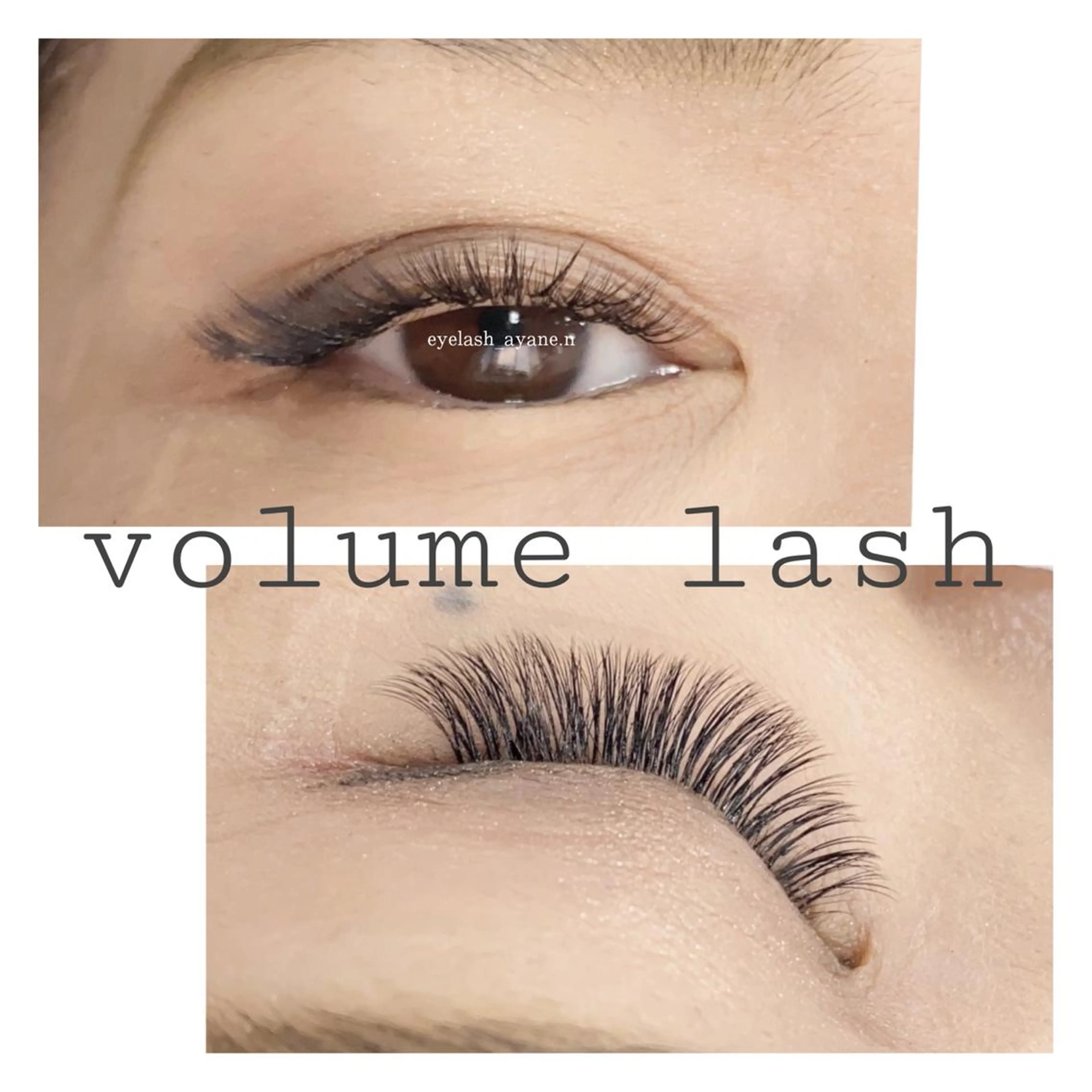 マツエク・マツパ ボリュームラッシュ マツエク NIFTY所属・【塚口】NIFTY ayaneのマツエク・マツパデザイン