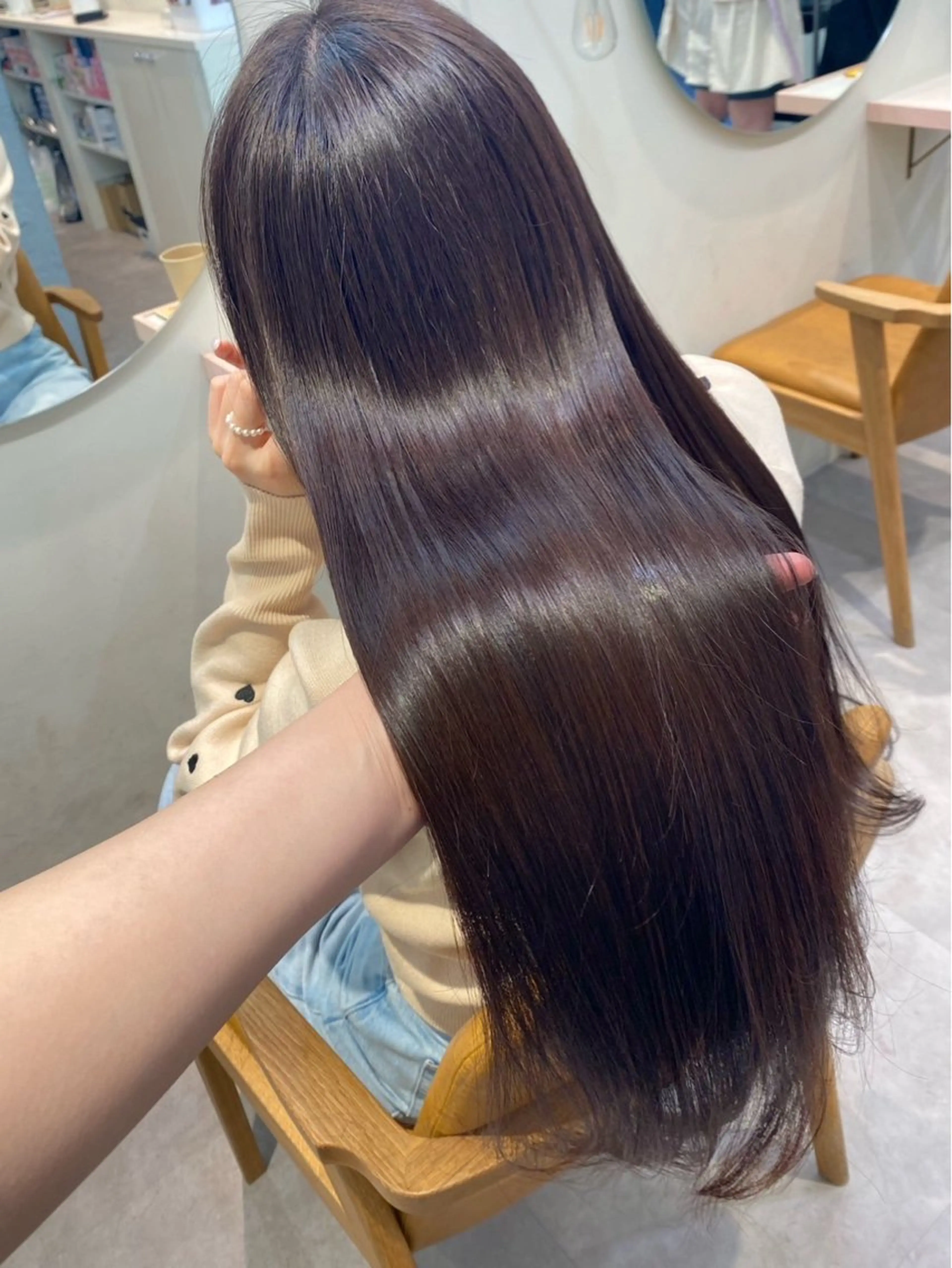 8月23日18:30-限定‼️カラーモデル募集中･｡.♡ワンカラー＋2stepトリートメント𓂃🎀𓈒𓏸の写真