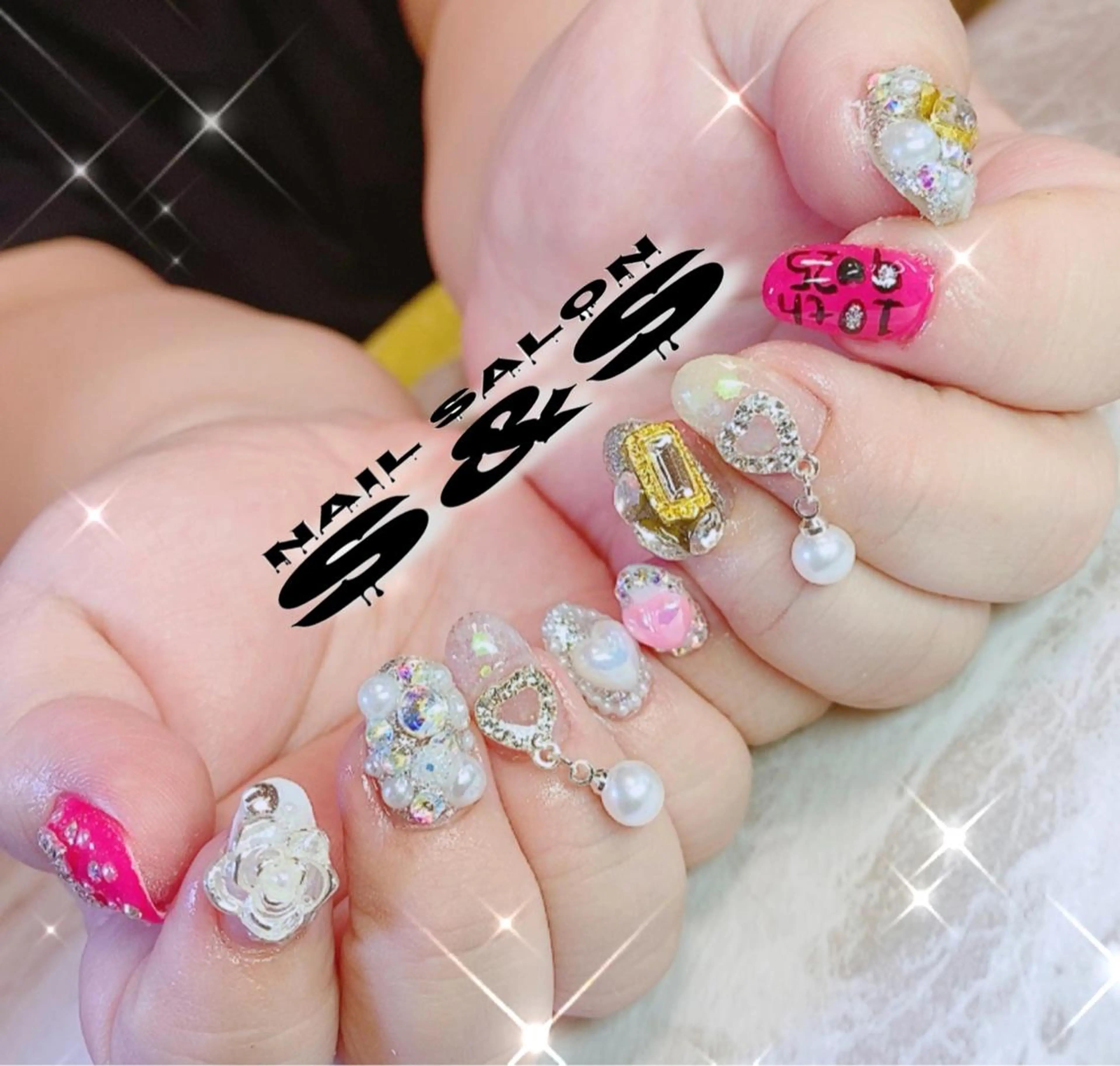 ネイル 長さ出し メンズネイル 持ち込み スカルプネイル S&S 村田小百合のネイルデザイン