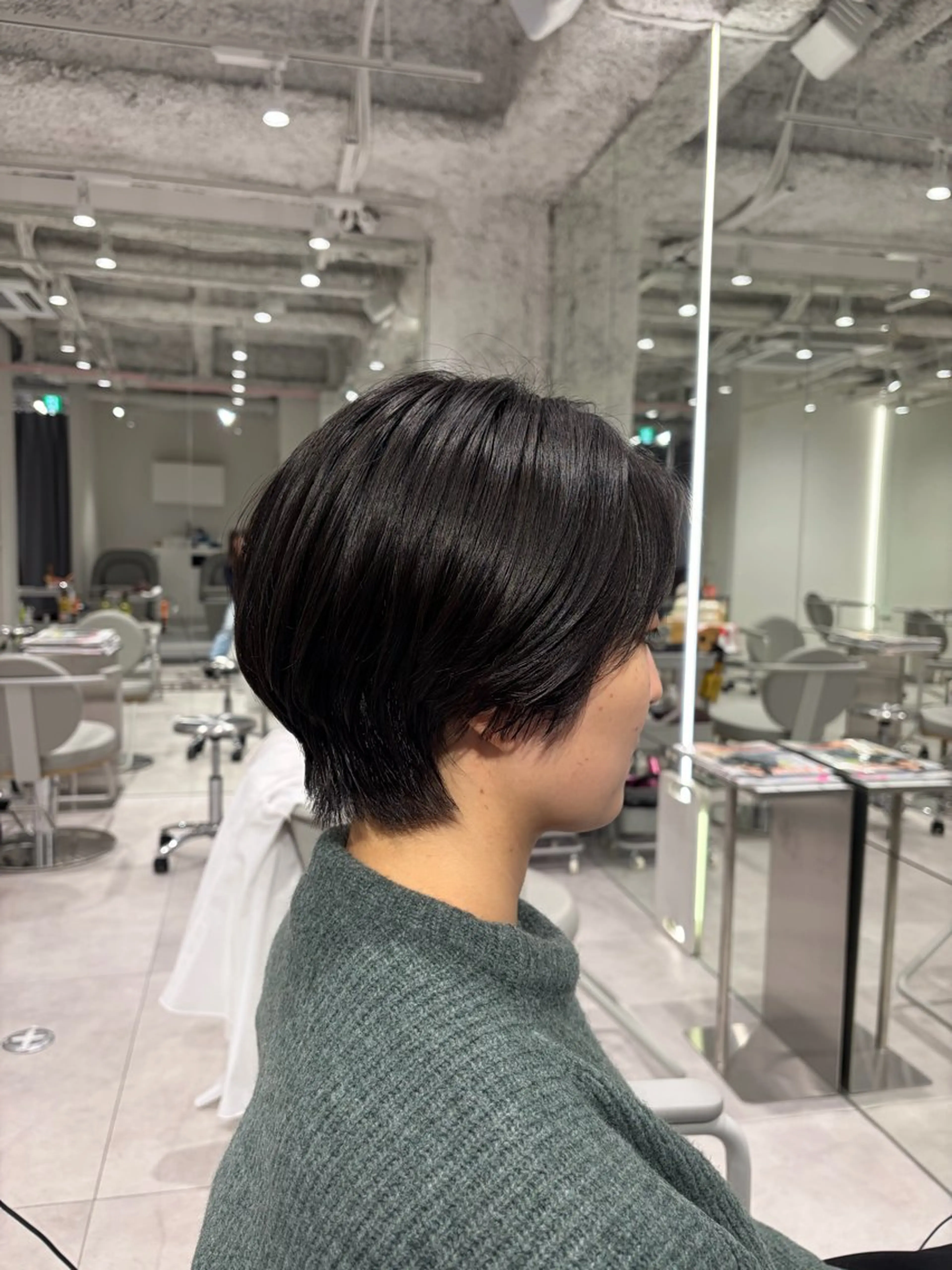 ショート ハンサムショート ショートヘア soto.所属・ショートカット♡ 石川優奈のヘアスタイル