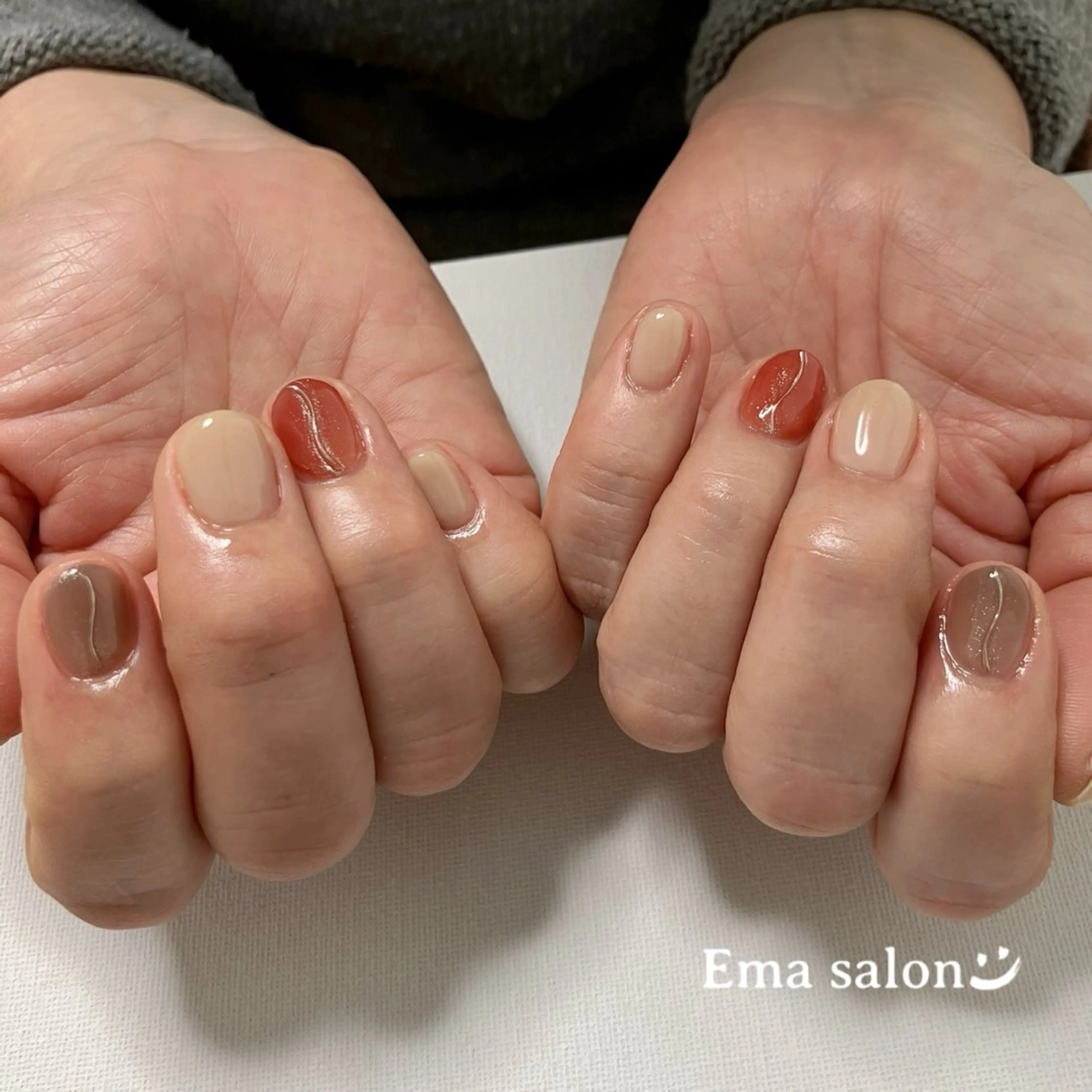 ネイル ハンドネイル Ema salon satomiのネイルデザイン