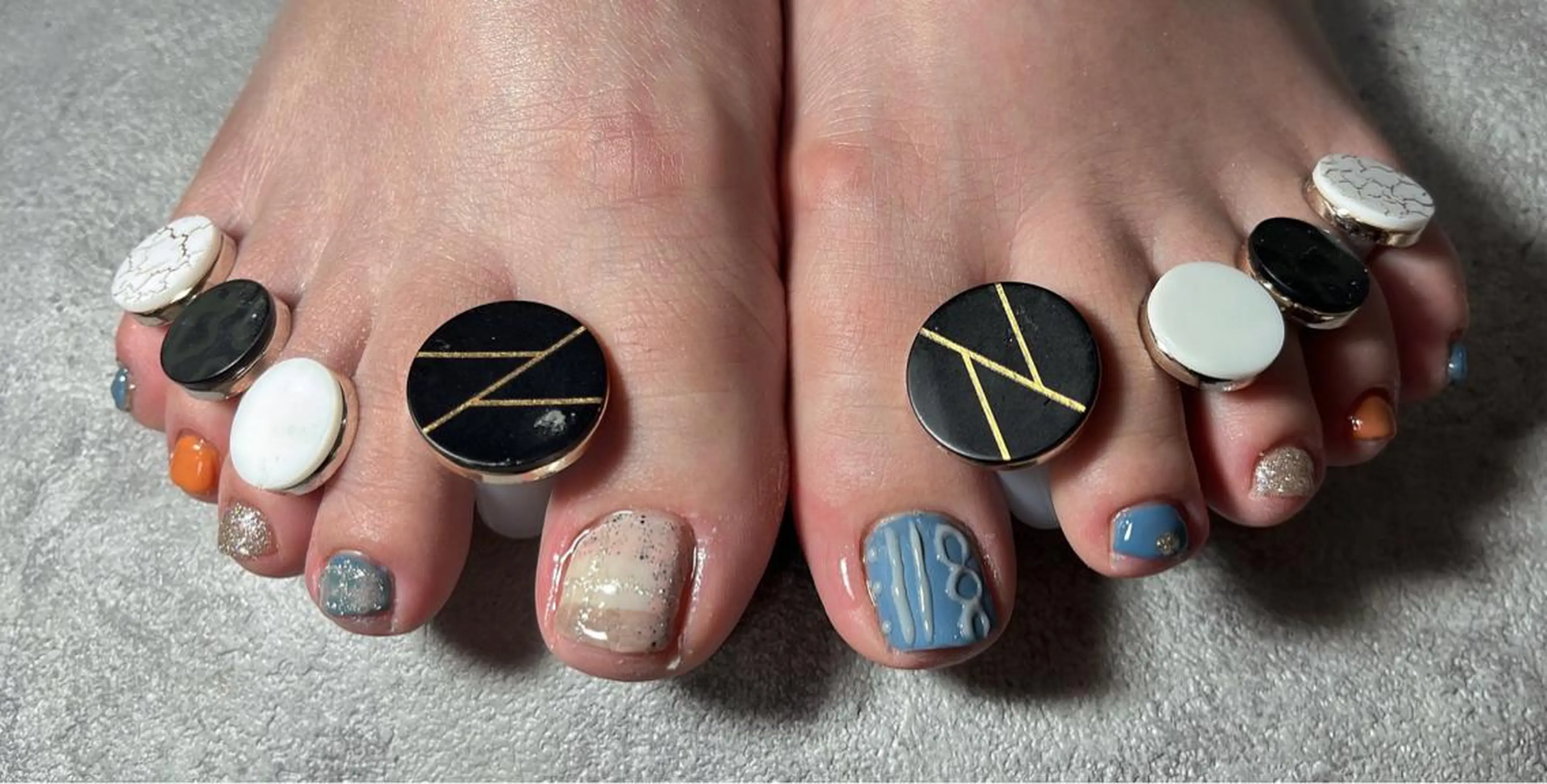 ネイル フットネイル Ruana Nailのネイルデザイン