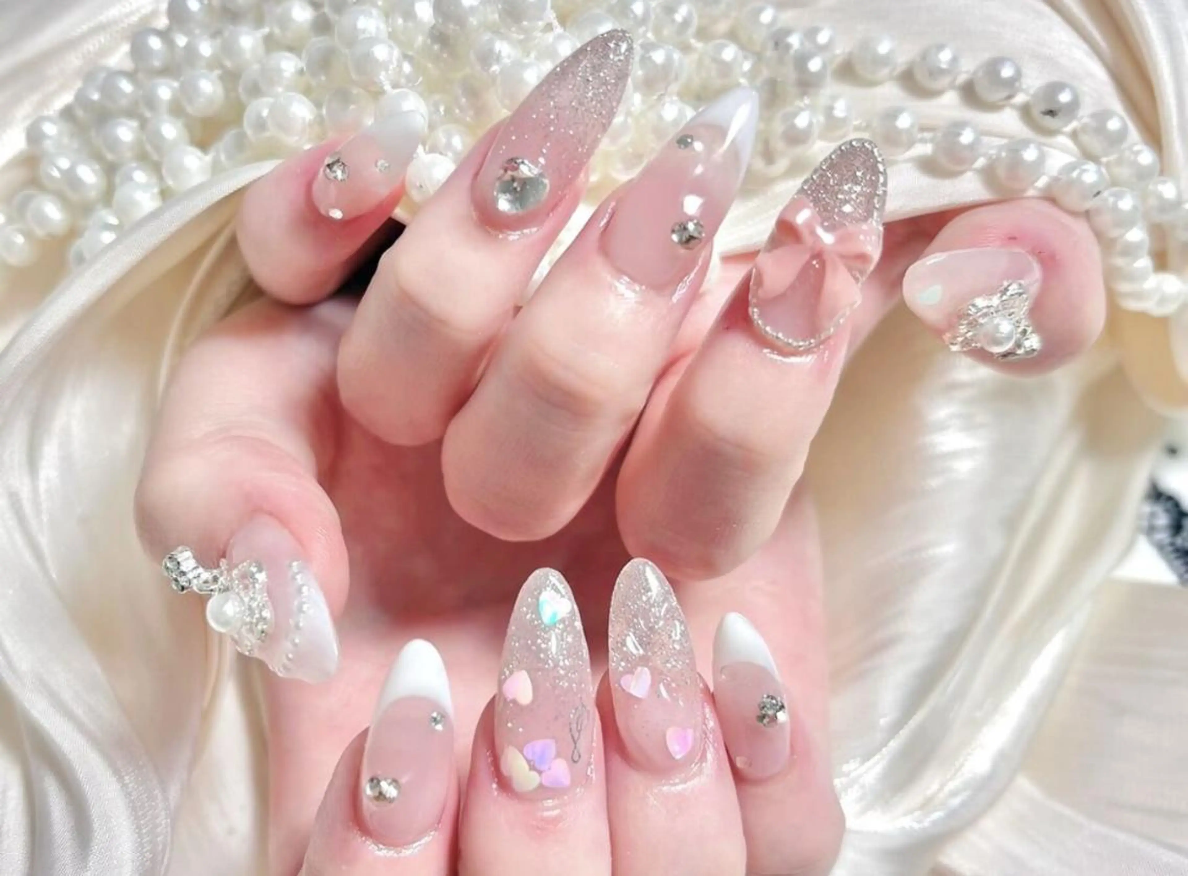 ネイル 🐳彩羽チップ 長さだし専門🐳のネイルデザイン