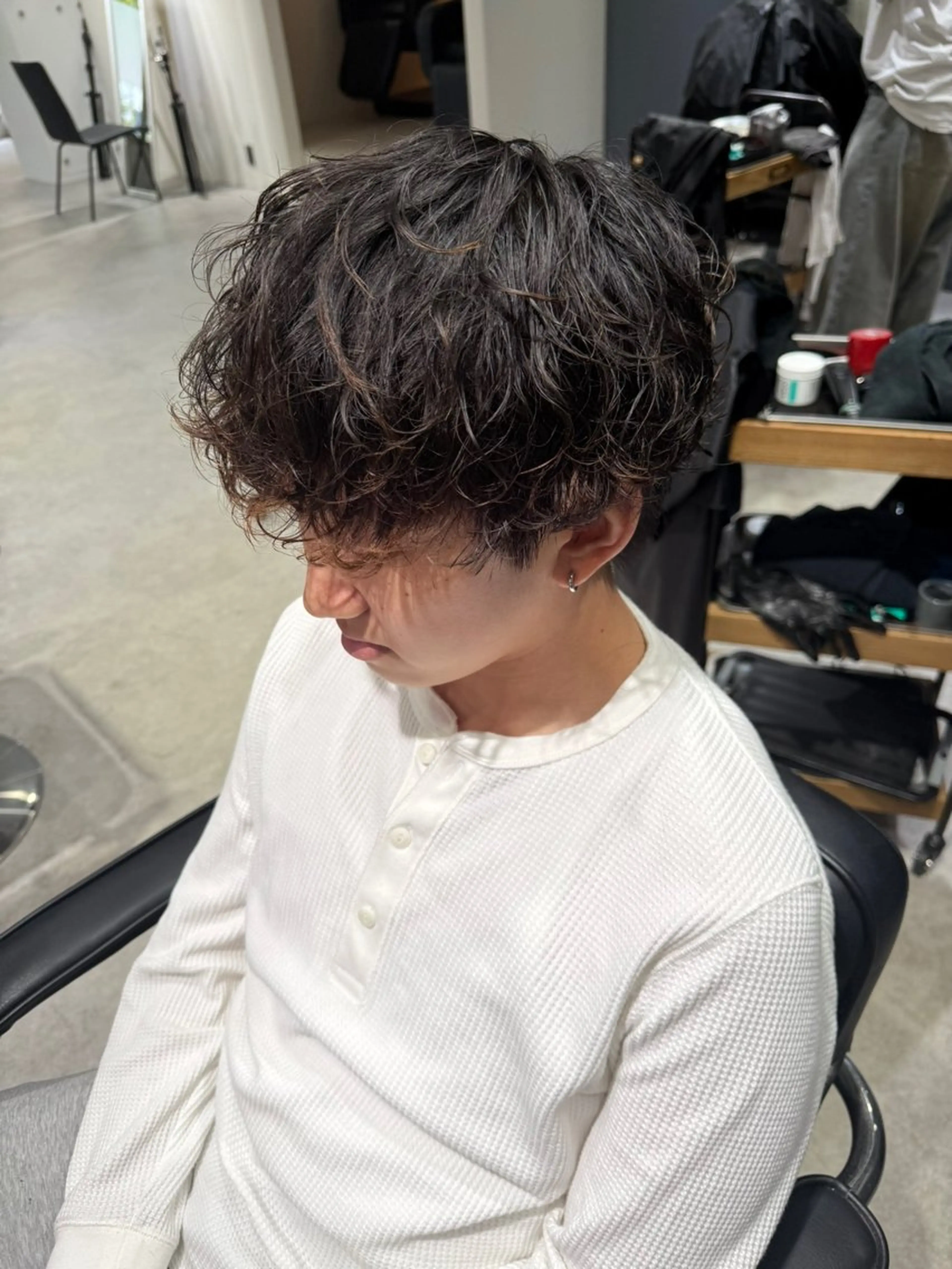 メンズ カット パーマ MEN’SsalonHYPE所属・メンズカット/布施/ 秋山　涼のヘアスタイル