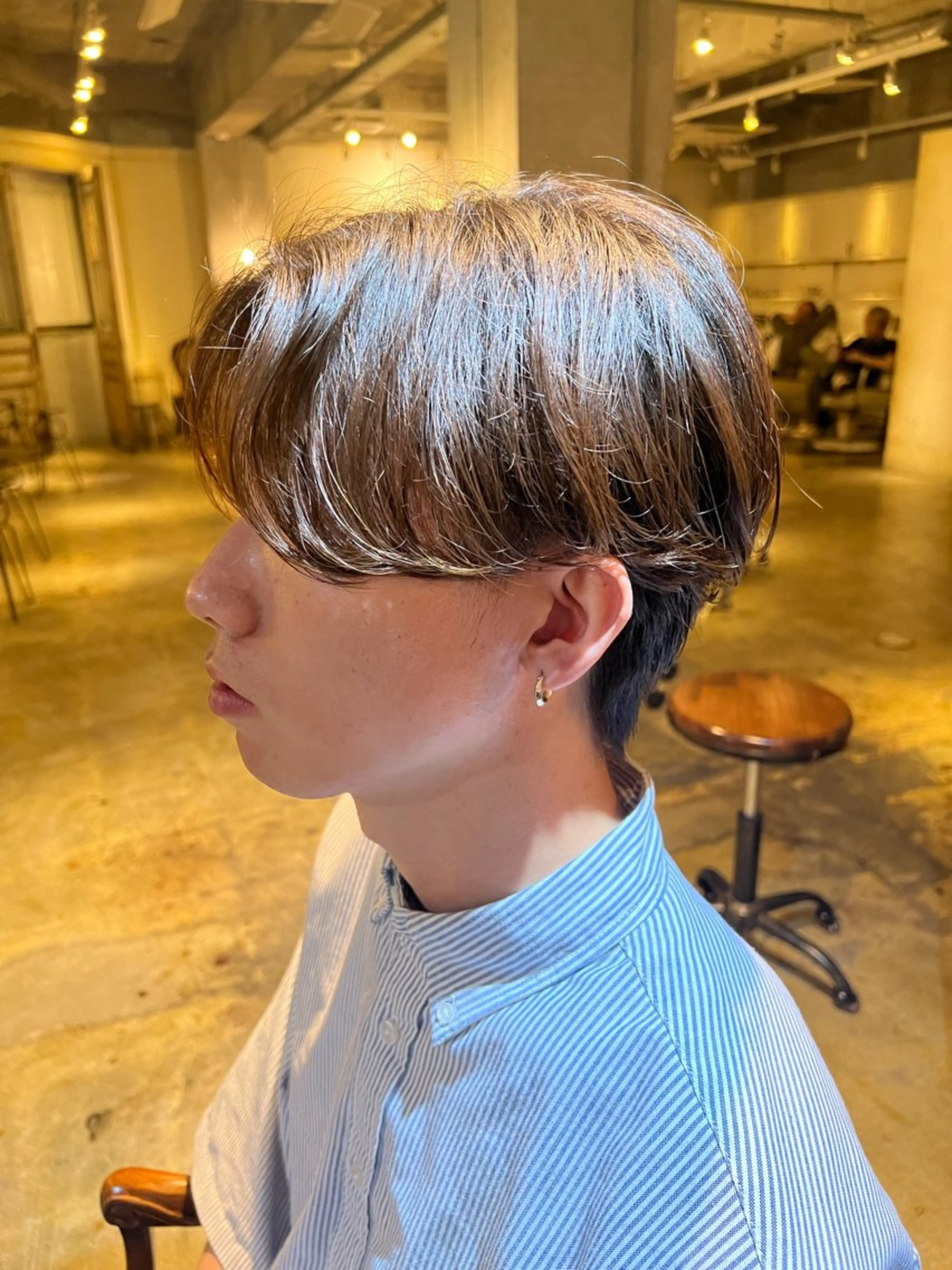 メンズ メンズパーマ サンティエ都通店所属・永山 萌文のヘアスタイル