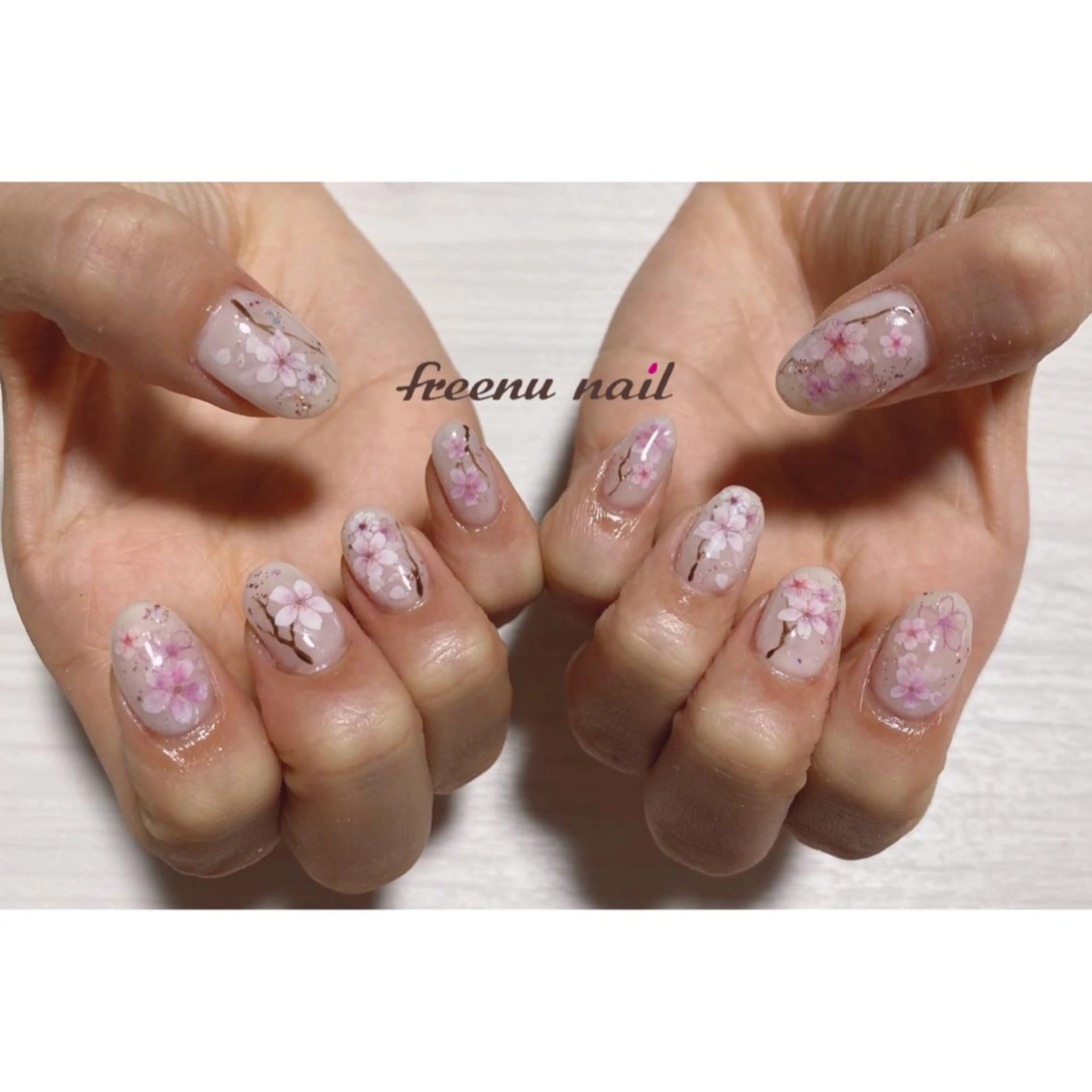 ネイル 春ネイル freenu nail【24H】のネイルデザイン